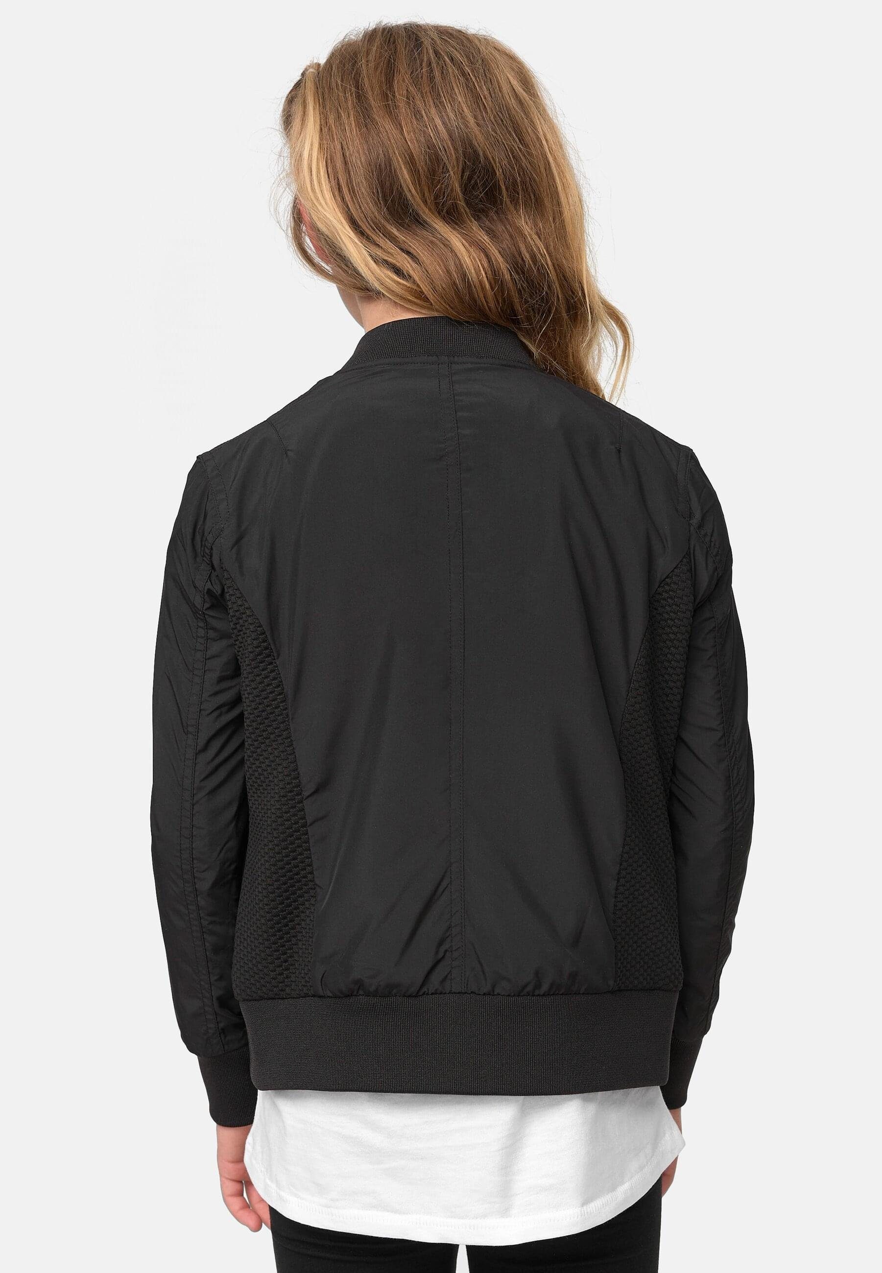 Damen URBAN (1-St) black Girls Sommerjacke Light Bomber CLASSICS Jacket