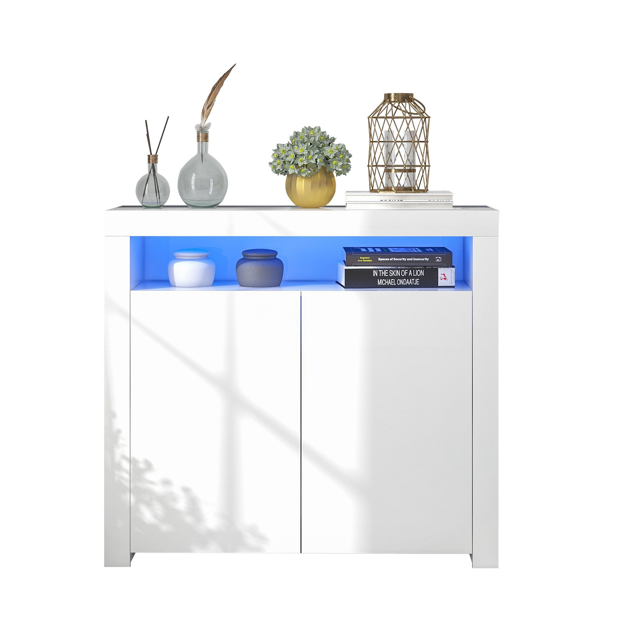 MODFU Sideboard nrichte Sideboard Schrank Beistellschrank günstig online kaufen