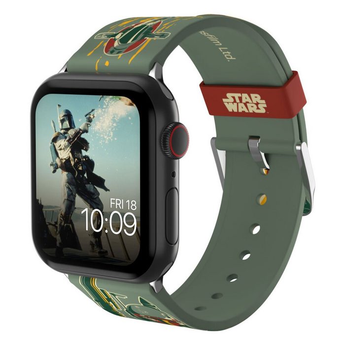 Moby Fox Multifunktionsuhr Star Wars Smartwatch-Armband Boba Fett
