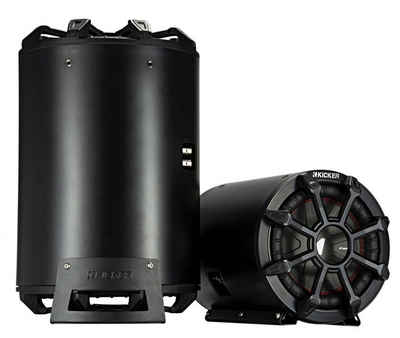 Kicker Bass-Tube CWTB104-46 Bassreflexbox mit 800 Watt Auto-Subwoofer