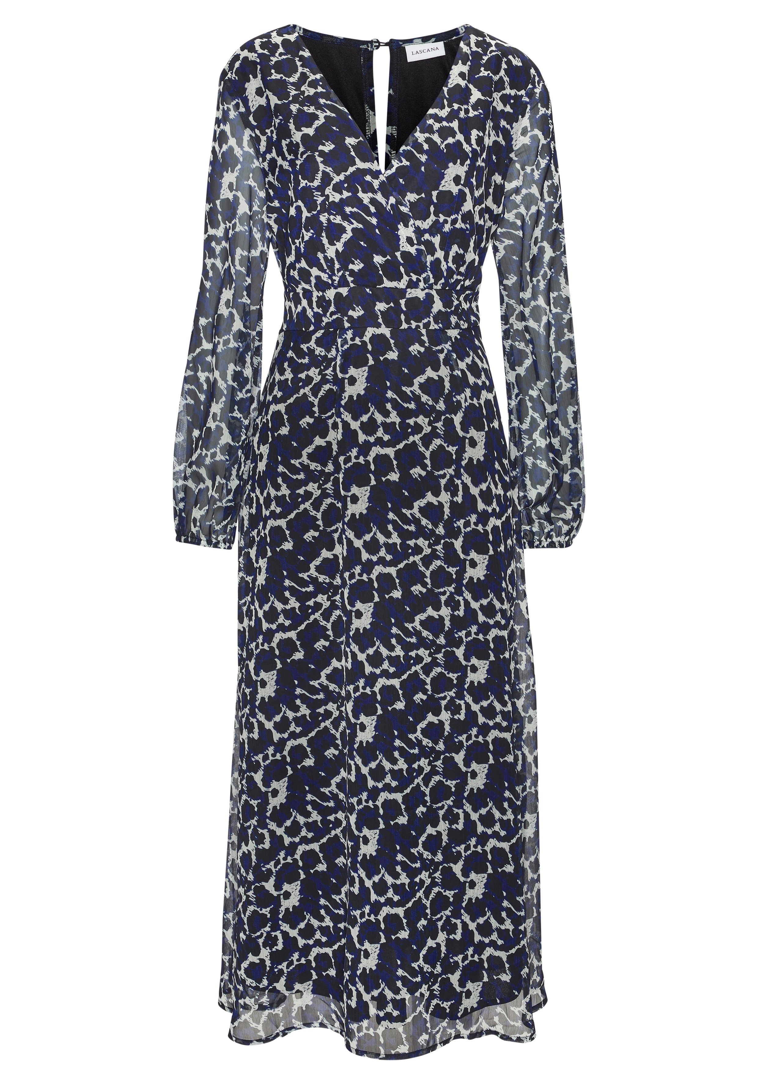 LASCANA Maxikleid mit Bindeband, elegantes Maxikleid günstig online kaufen