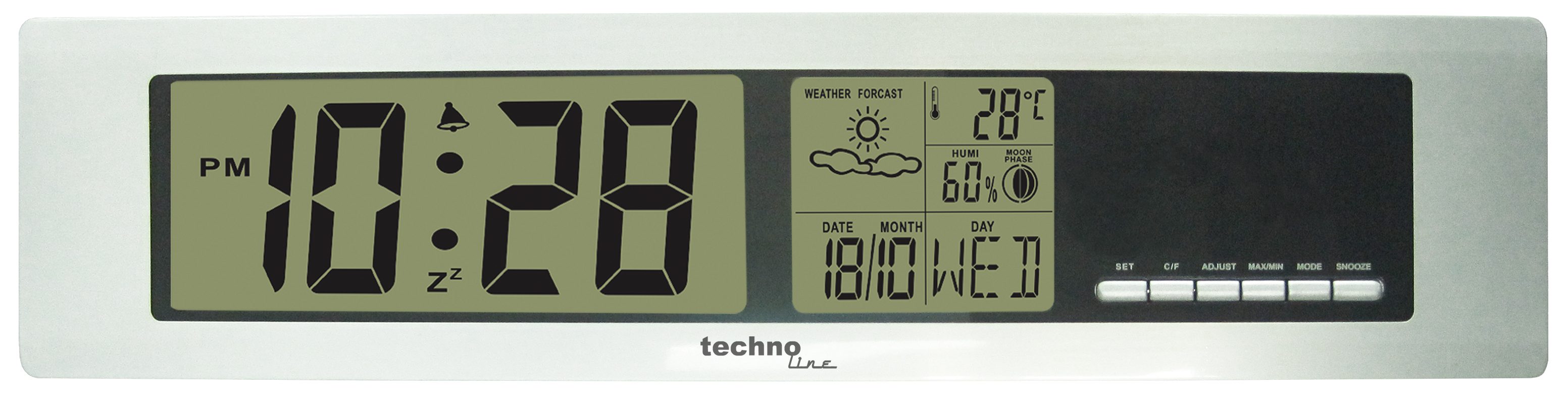 technoline WS 9123 Wetterstation (mit Mondphasenanzeige)