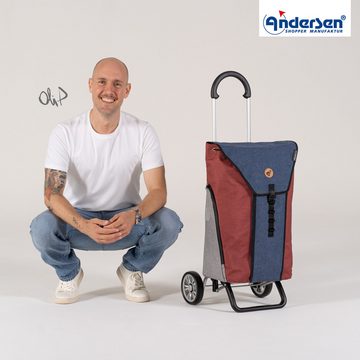 Andersen Einkaufsshopper Scala Shopper Plus mit Tasche Olli.P 2.0 in Beige oder Blau