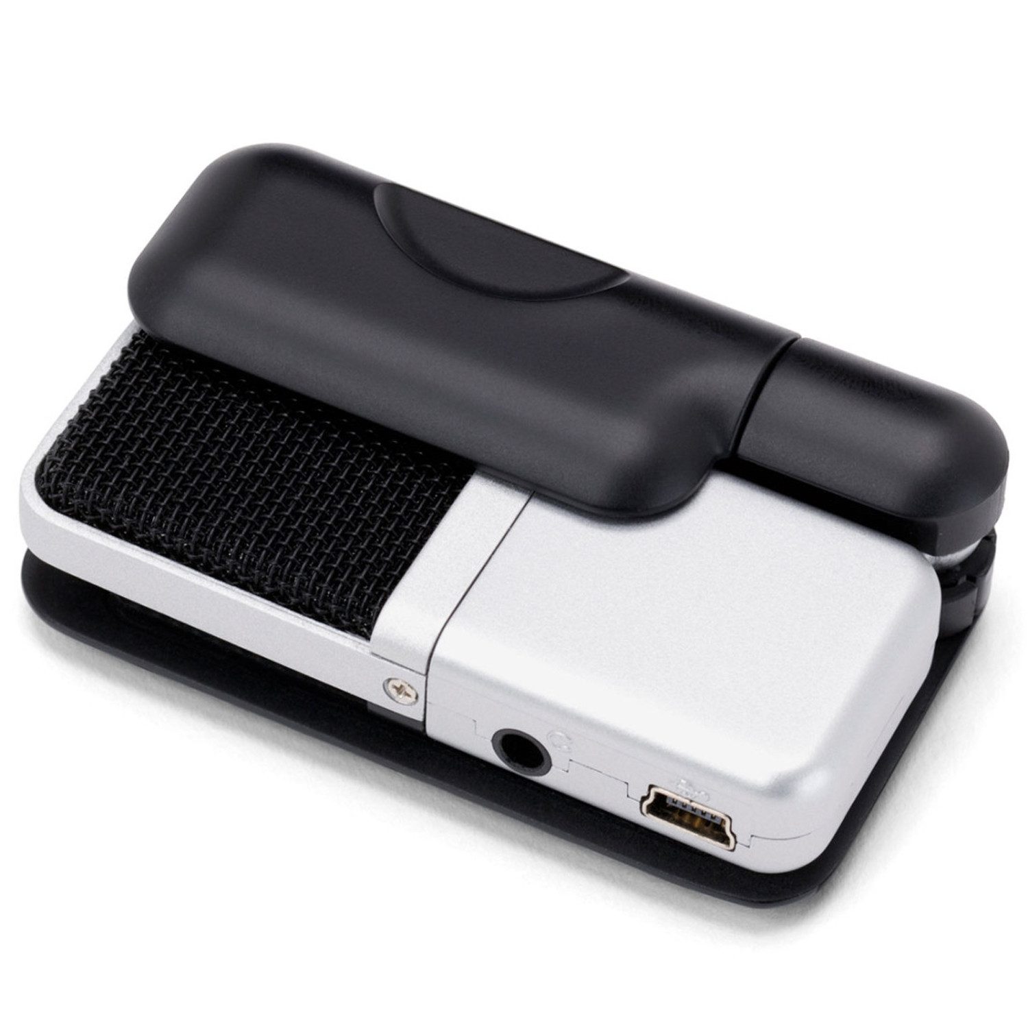 Samson Mikrofon Samson GO Mic kompaktes USB Mikrofon + Bonus In-Ear Kopfhörer (1-tlg), Videokonferenzen, Videotelefonie, Youtube und Podcasts