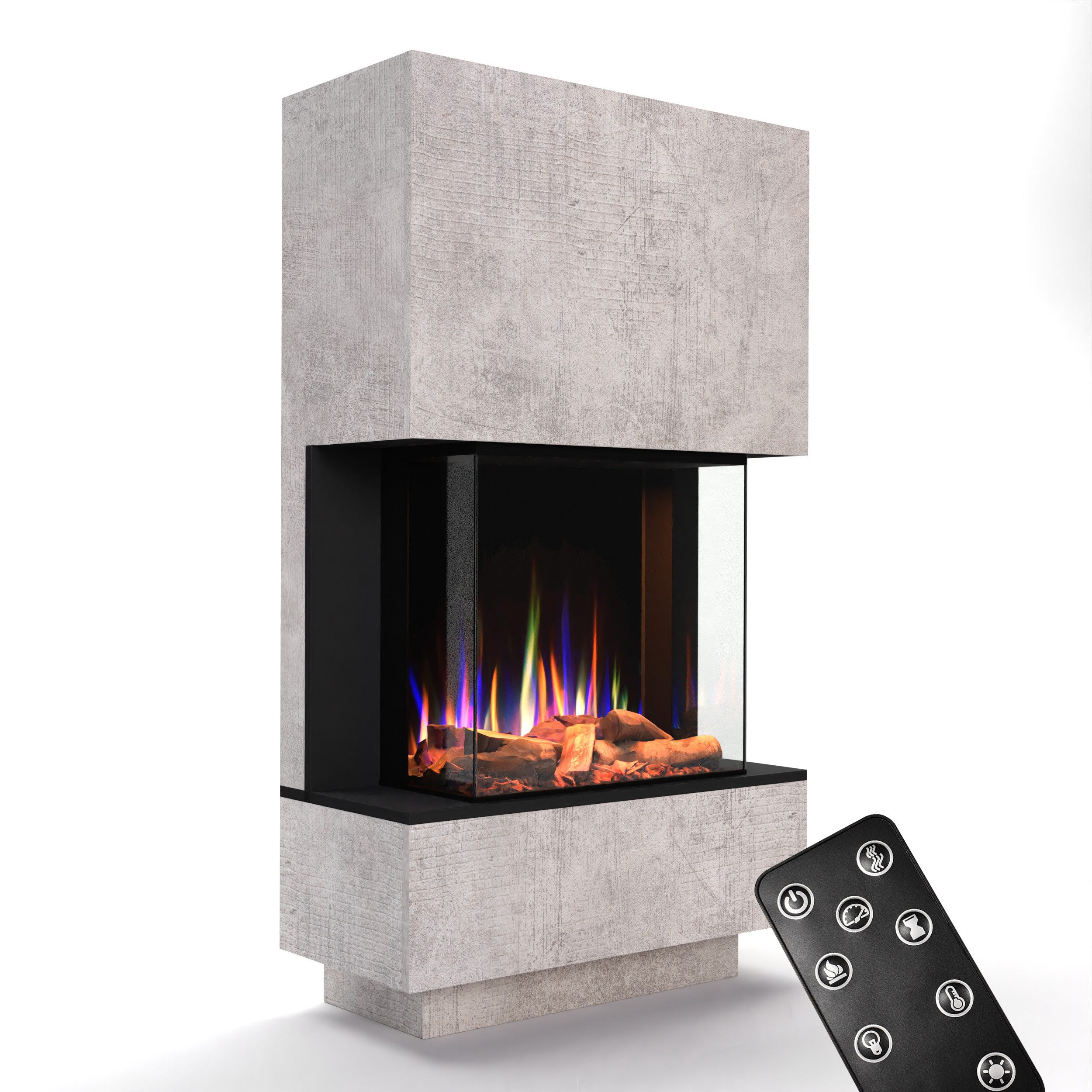 GLOW FIRE Elektrokamin PR14 E-Motion 3D, Elektrischer Kamin mit 3D Feuer mi günstig online kaufen