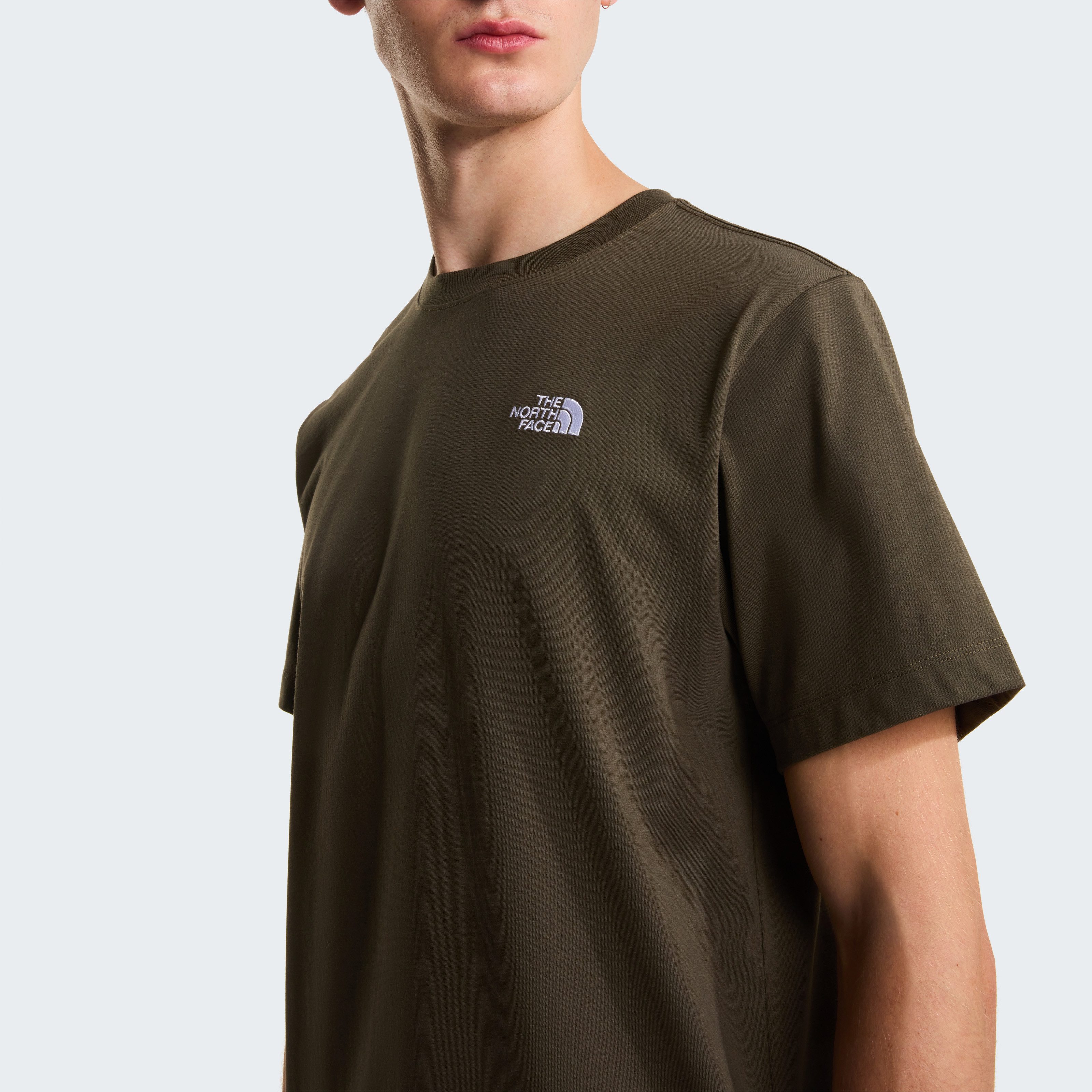The North Face T-Shirt M EVOLUTION SIMPLE DOME REGULAR SHORT SL normale Passform, Kurzarm, für den Alltag, aus Baumwolle
