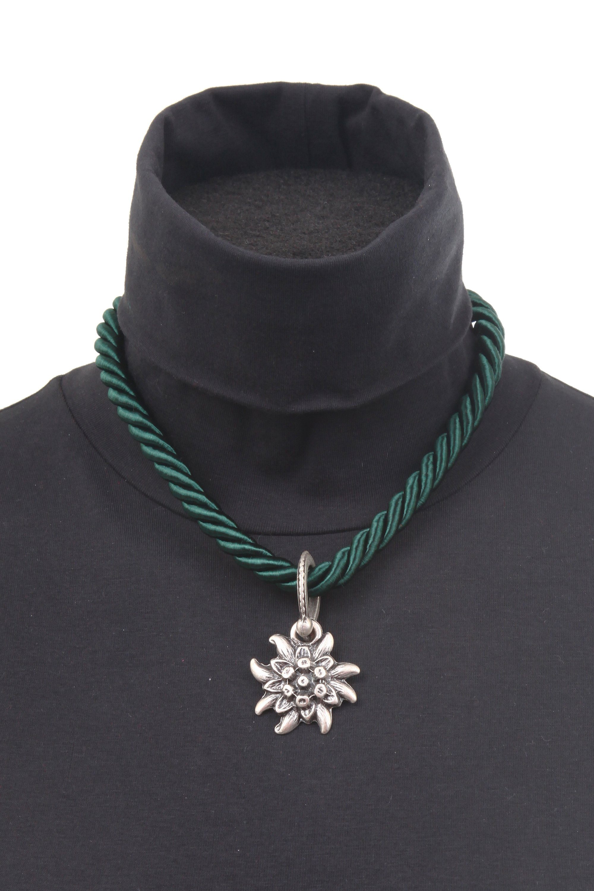 Allgäu Rebell Collier Marlene, mit Edelweißanhänger
