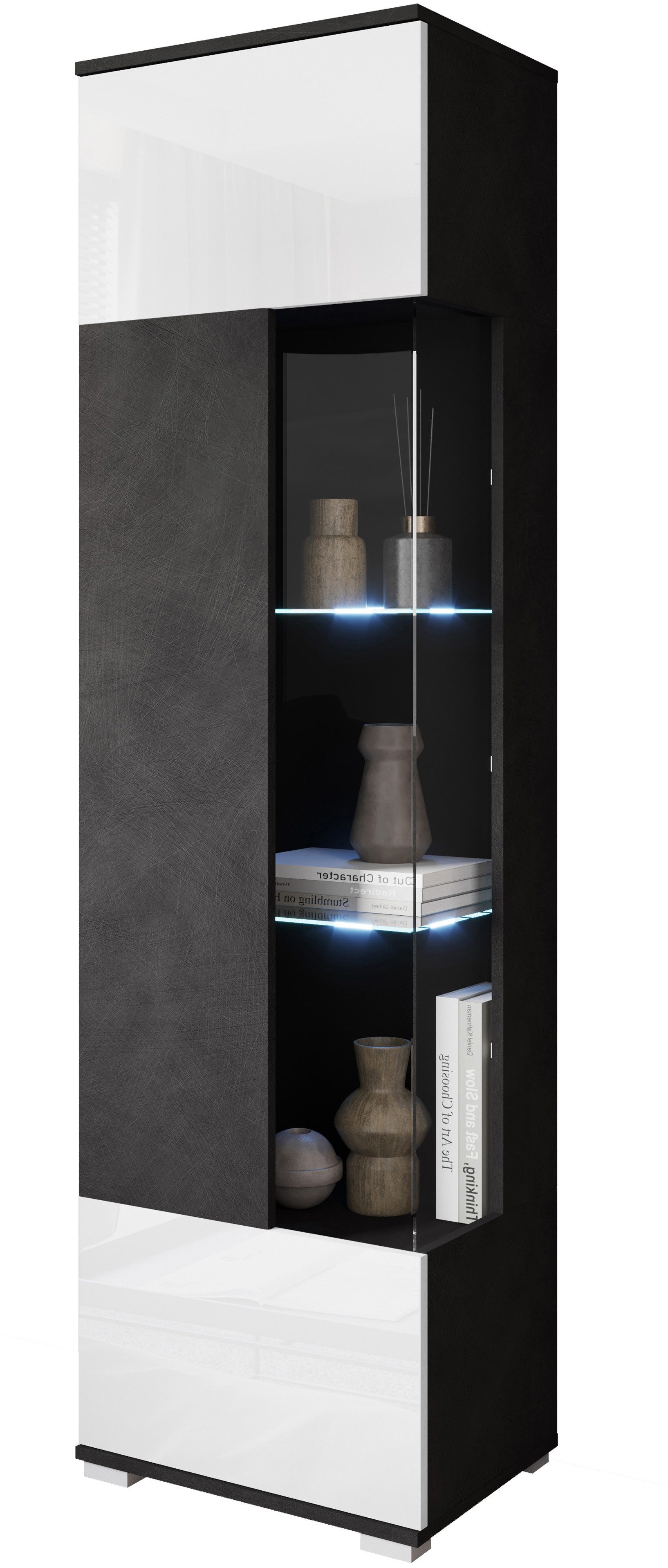 INOSIGN Vitrine Kenia, stehend und hängend, Türanschlag wechselbar (1-St) V günstig online kaufen