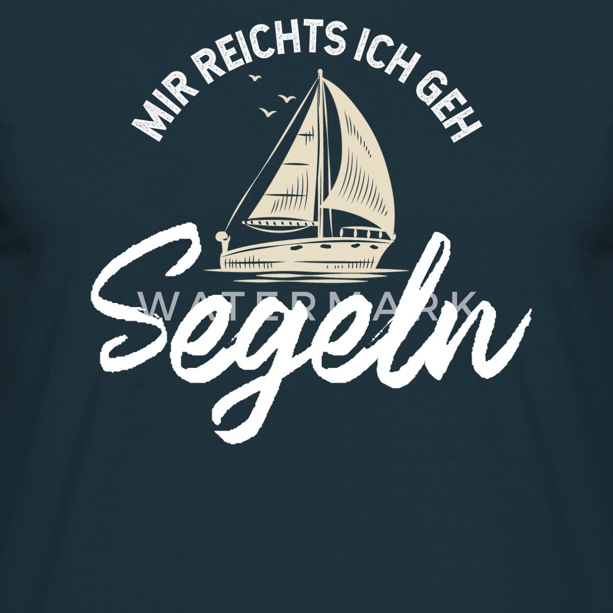 Spreadshirt T-Shirt Segelboot Mir Reichts Ich Geh Segeln Statement Urlaub Männer T-Shirt (1-tlg)