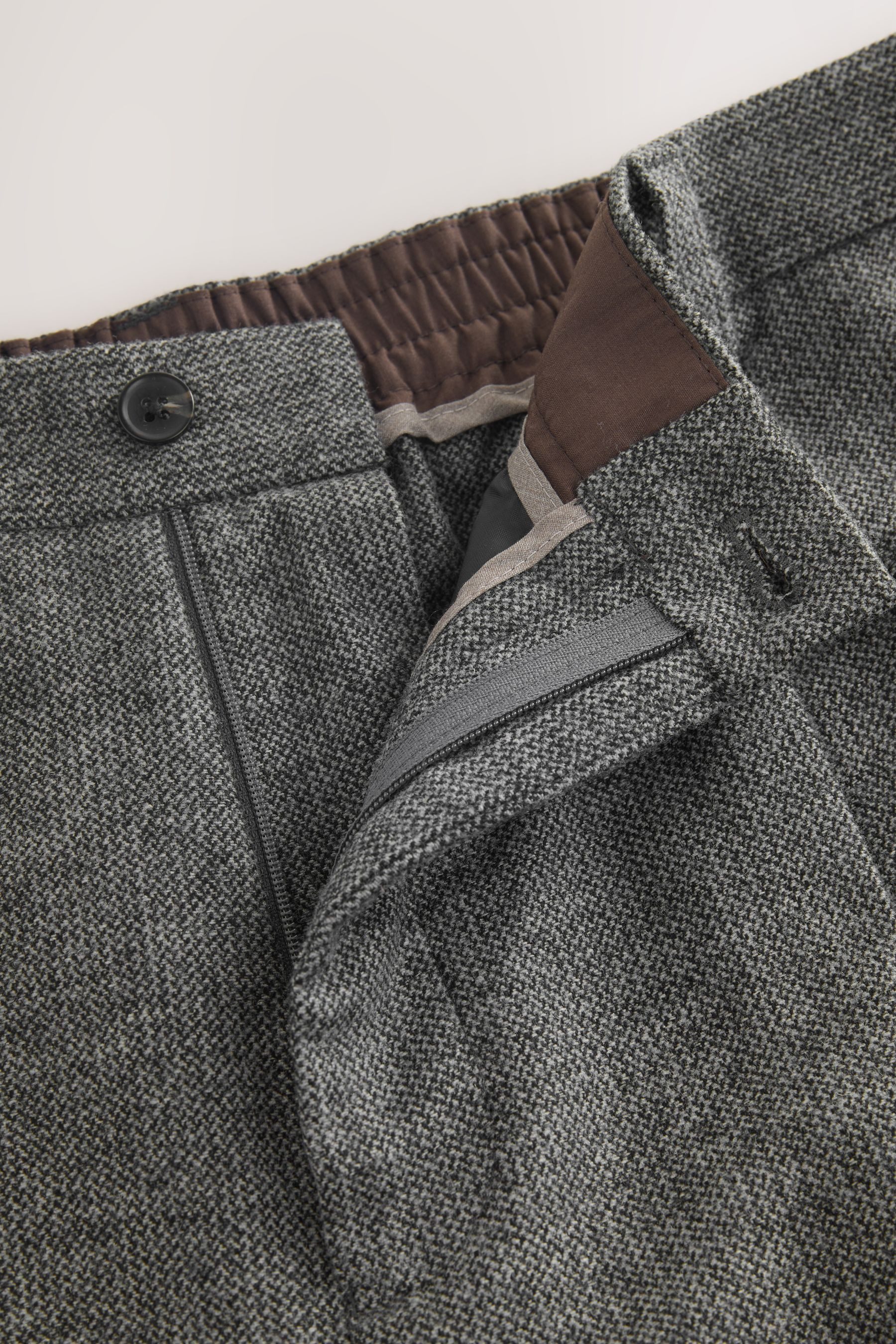 Next Stoffhose Elegante Slim Fit Hose mit elastischem Rückenbund (1-tlg)