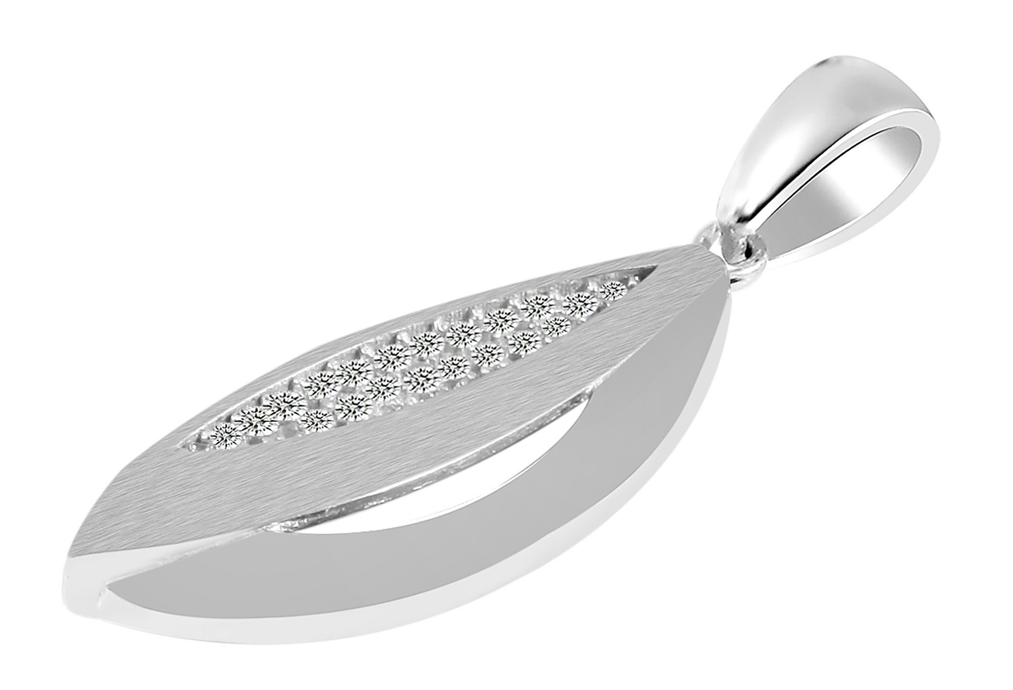 Kettenanhänger Anhänger aus 925 Silber mit Zirkonia