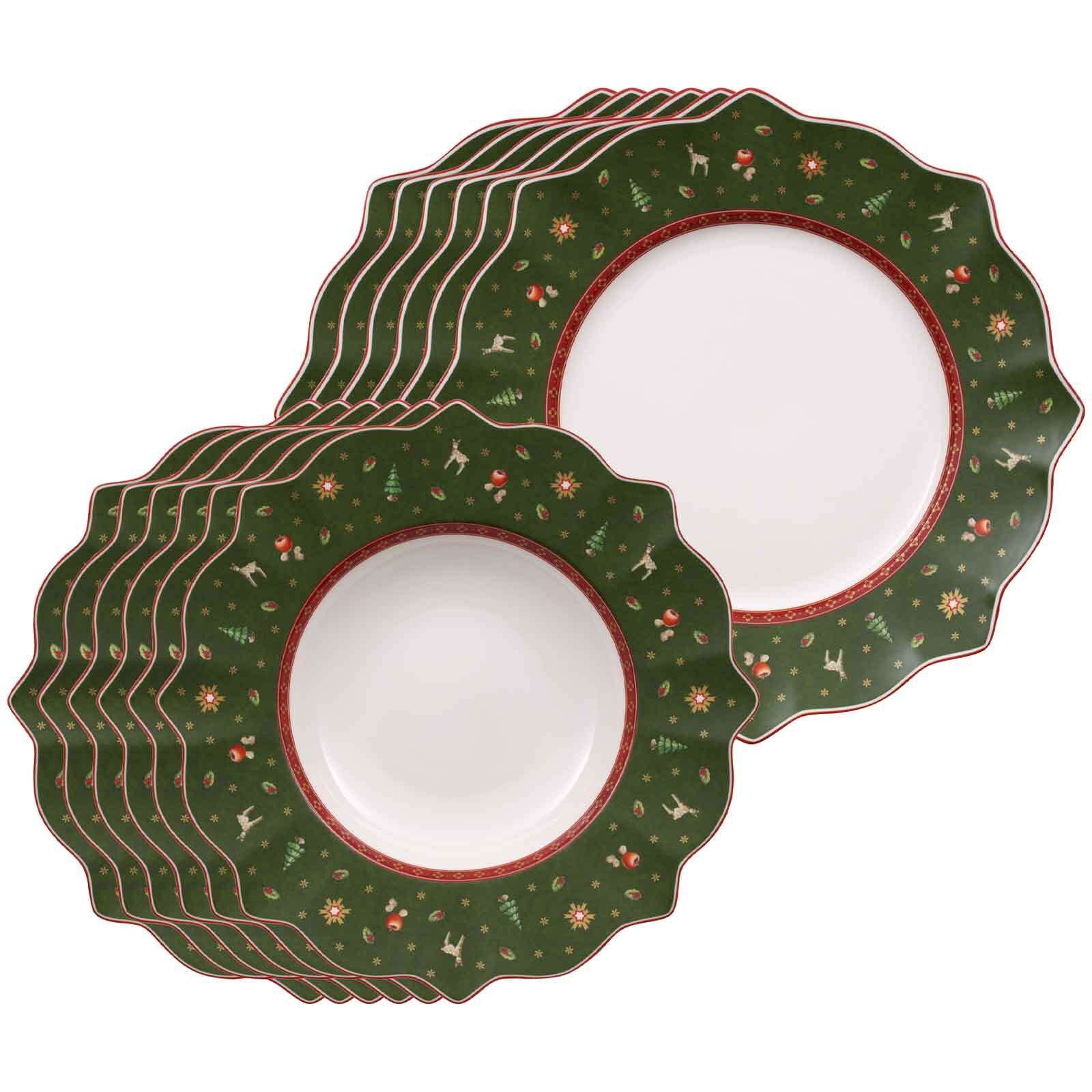 Villeroy & Boch Tafelservice Toy's Delight Tafelservice 12er Set (12-tlg), 6 Personen, Porzellan