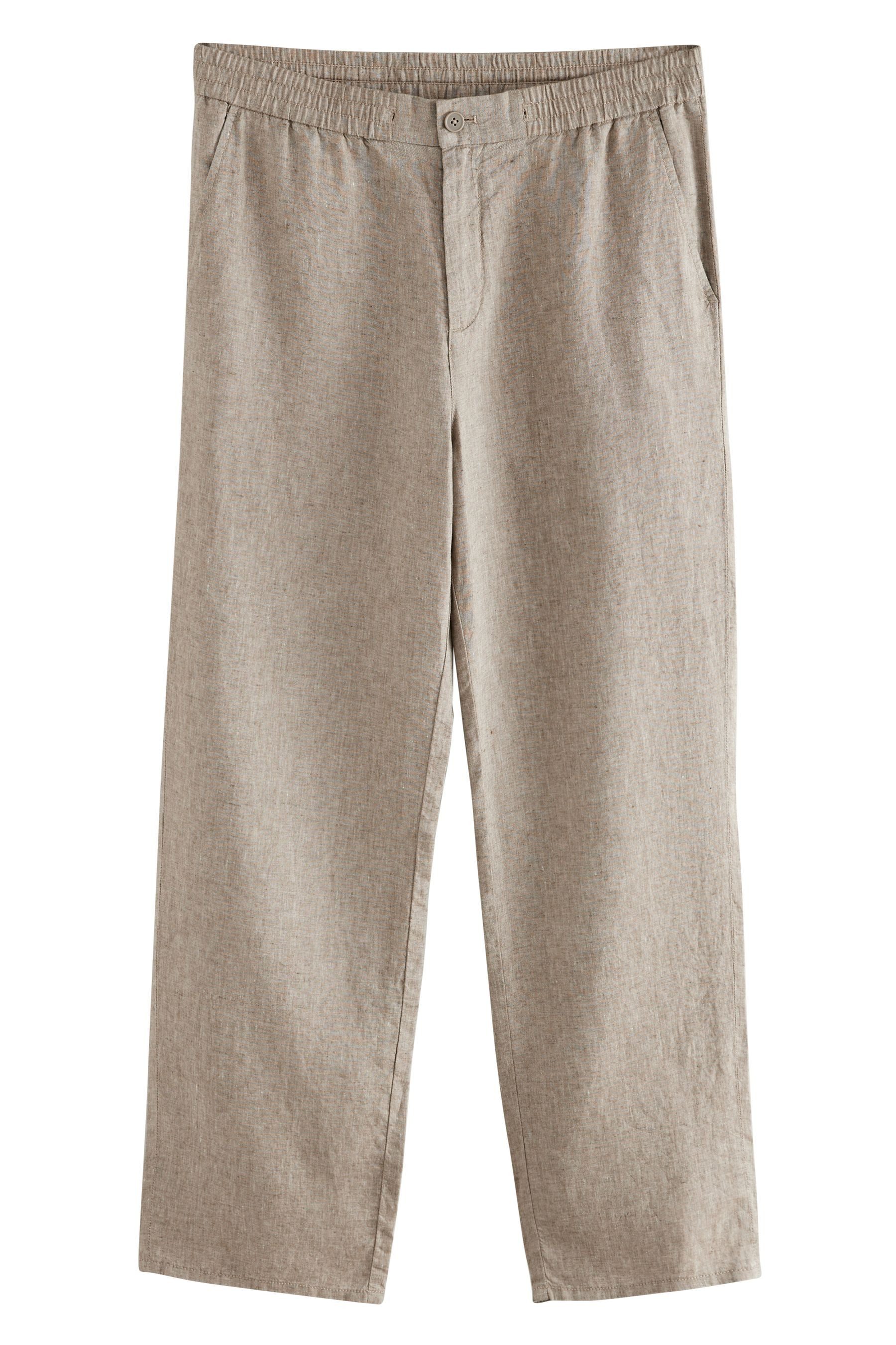 Next Dehnbund-Hose Signature Chinohose 100 % Leinen günstig online kaufen