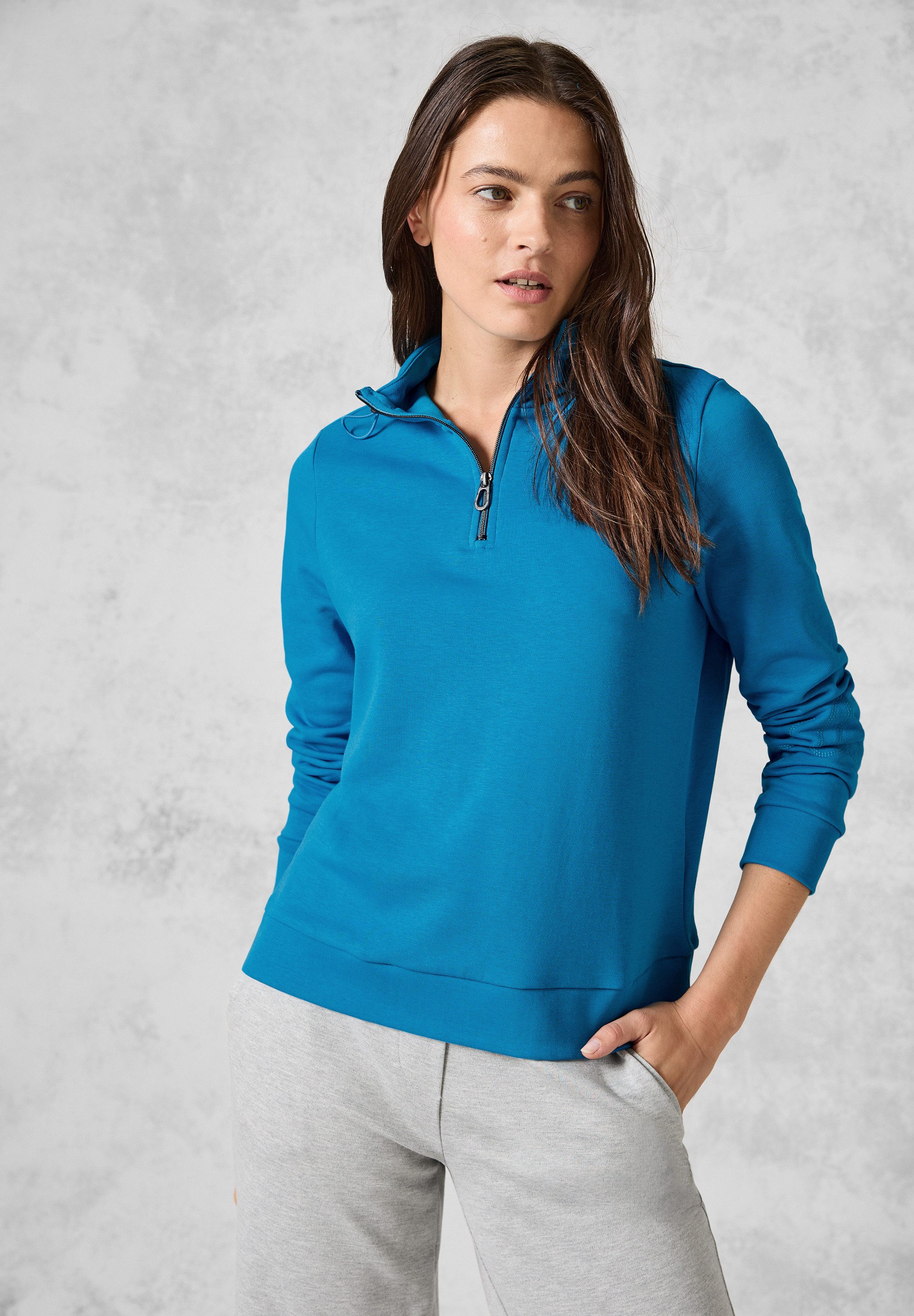 Cecil Sweatshirt, im soften Baumwoll-Mix günstig online kaufen