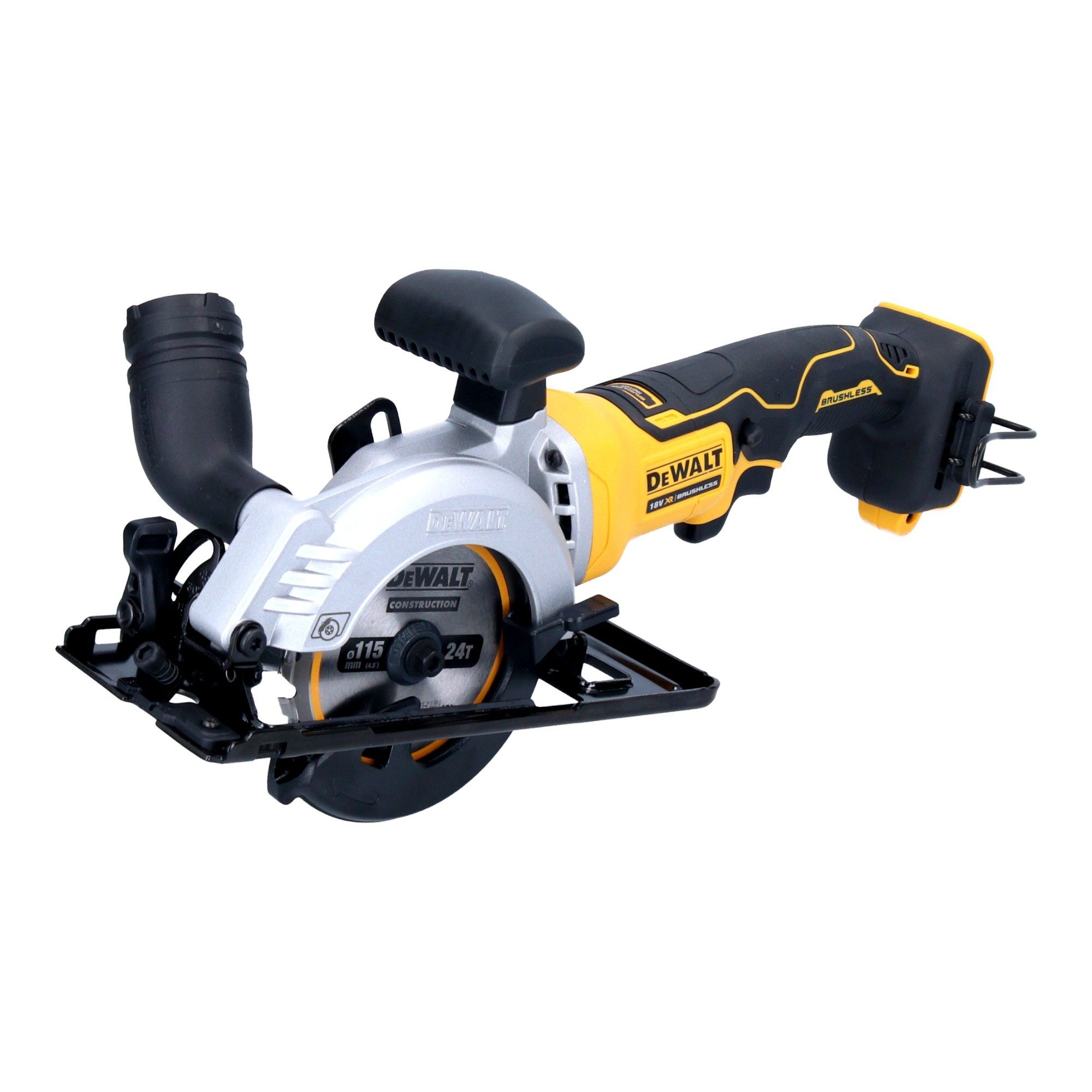 DeWalt Kompakt-Handkreissäge DCS 571 N 18 V 115 mm Brushless Solo - ohne Akku, ohne Ladegerät