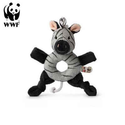 WWF Plüschfigur »Cub Club - Greifring Ziko das Zebra (grau, 15cm)«