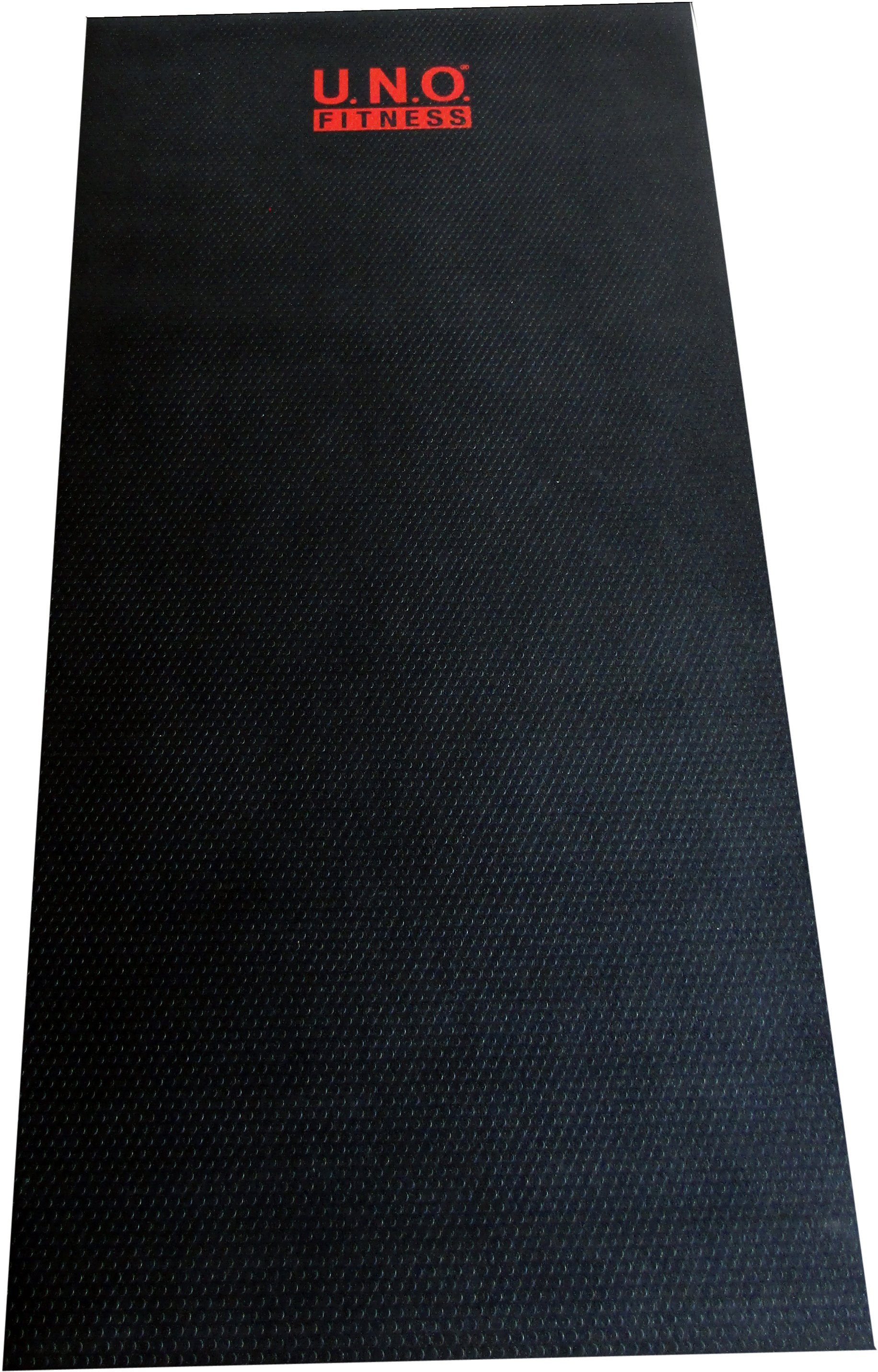 U.N.O. Fitnessgeräte für schwarz/grau Bodenschutzplatte, FITNESS