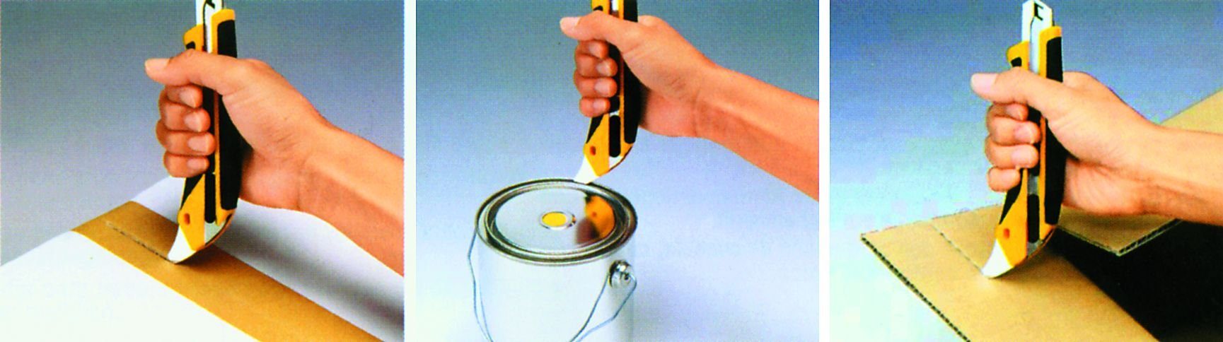 Heinz Hesse Cuttermesser OLFA Cuttermesser Cutter Super AL 174 mit Taste, mit Finne