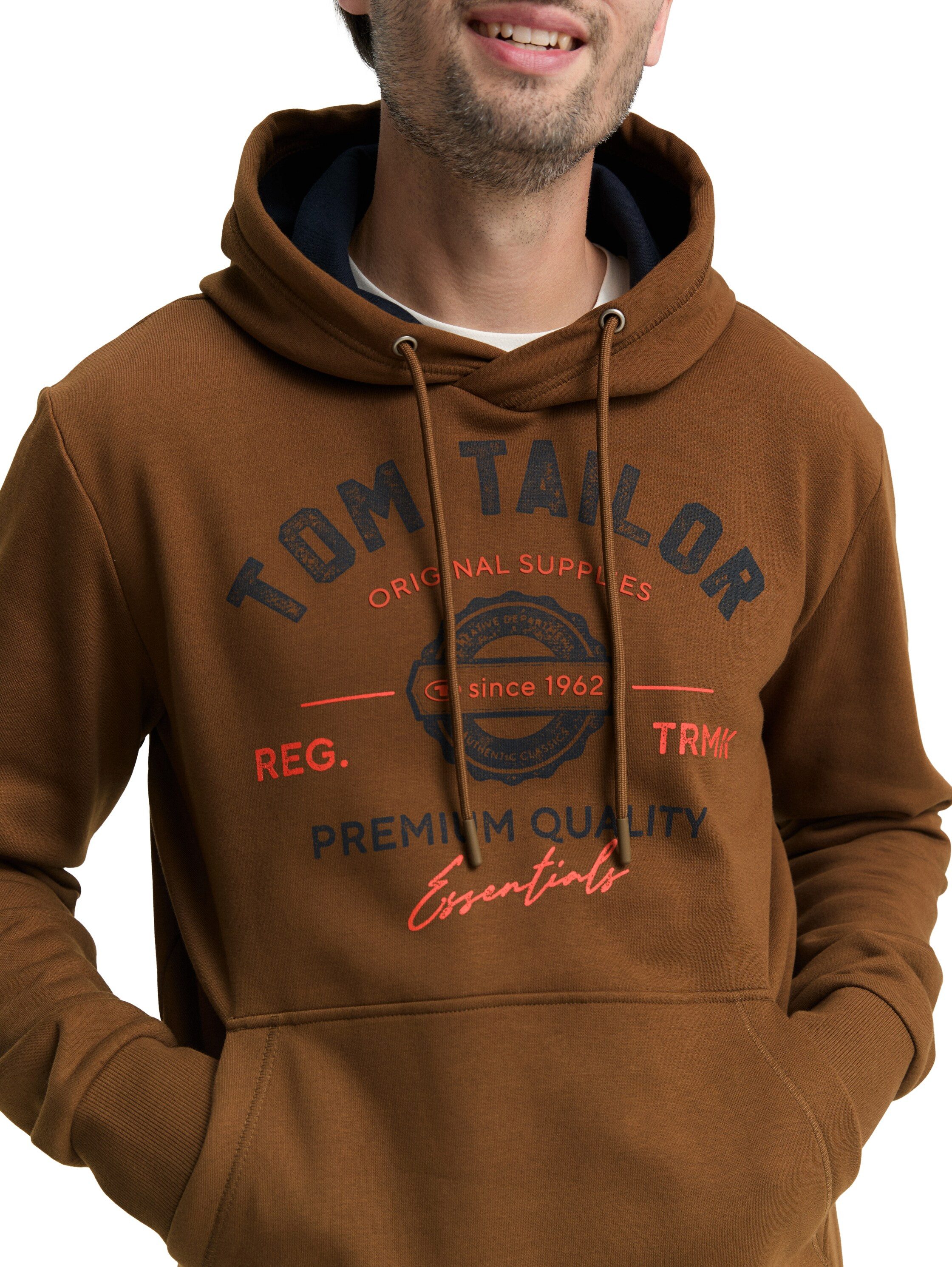 TOM TAILOR Kapuzensweatshirt mit Kapuze