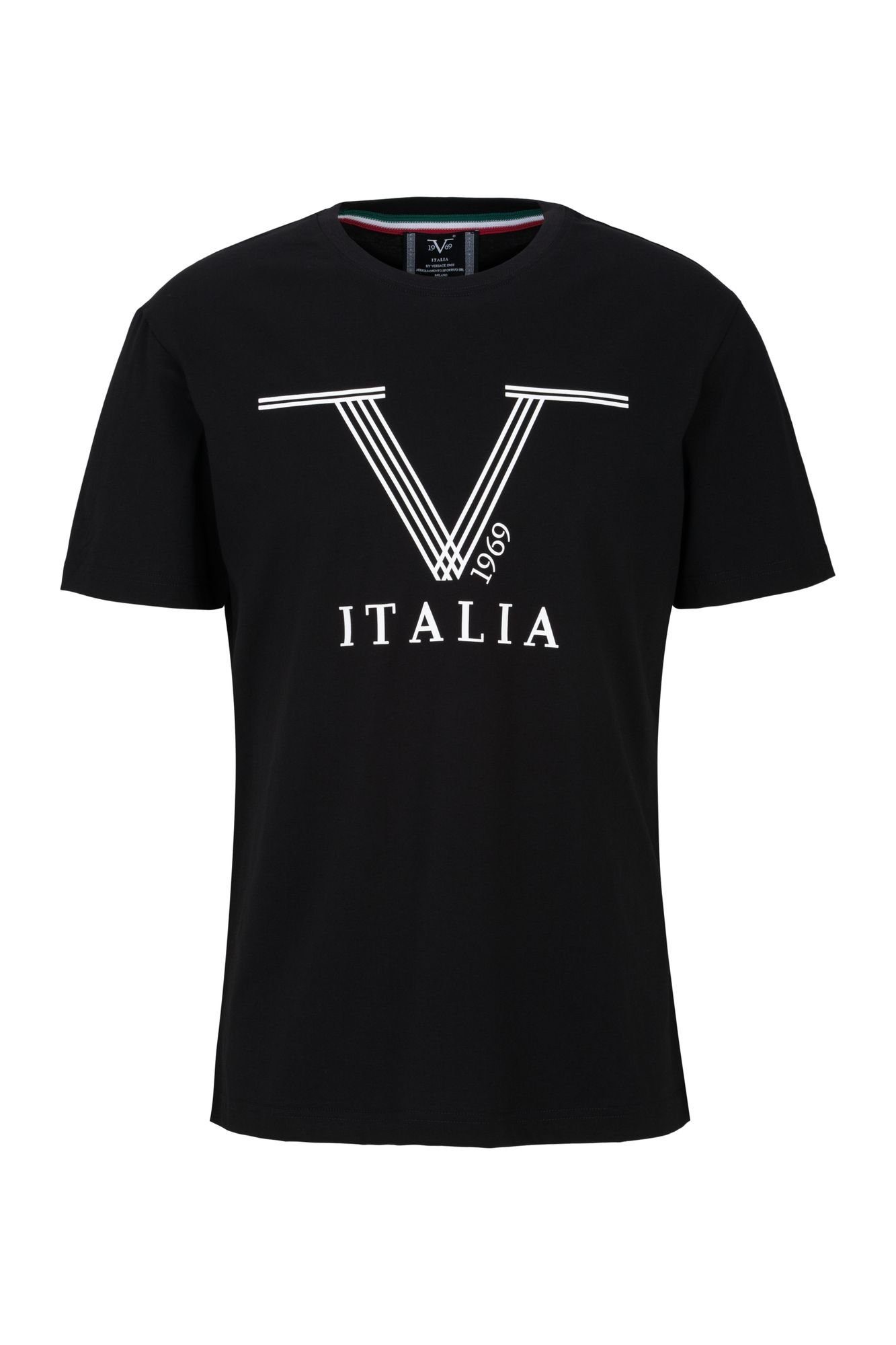 19V69 Italia by Versace T-Shirt by Versace Sportivo SRL - Pierre BLACK