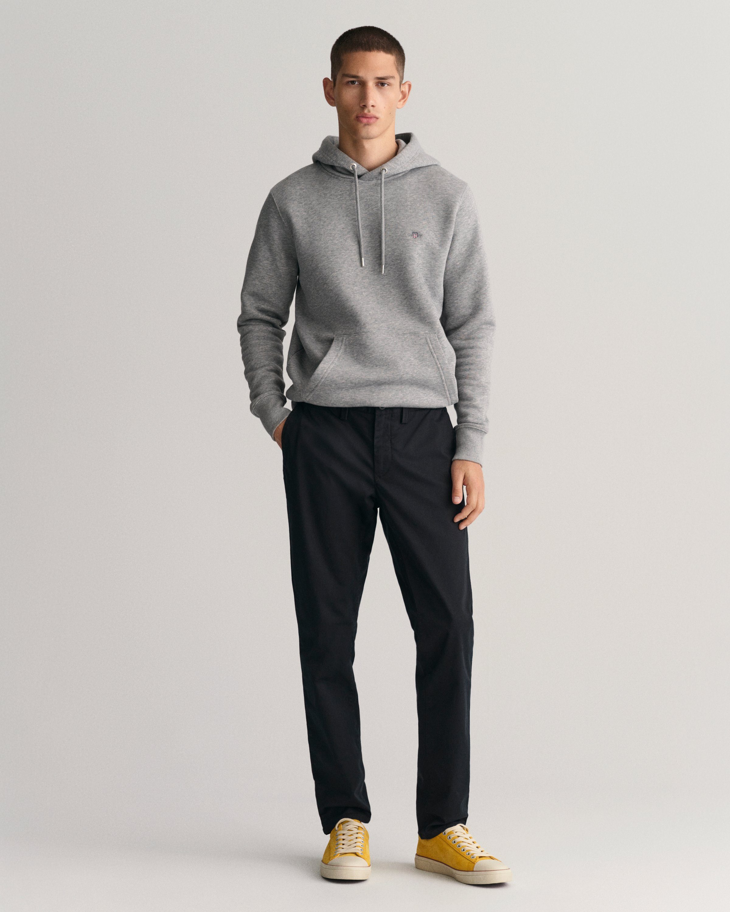 Gant Chinohose SLIM TWILL CHINOS mit gefütterten Seitentaschen