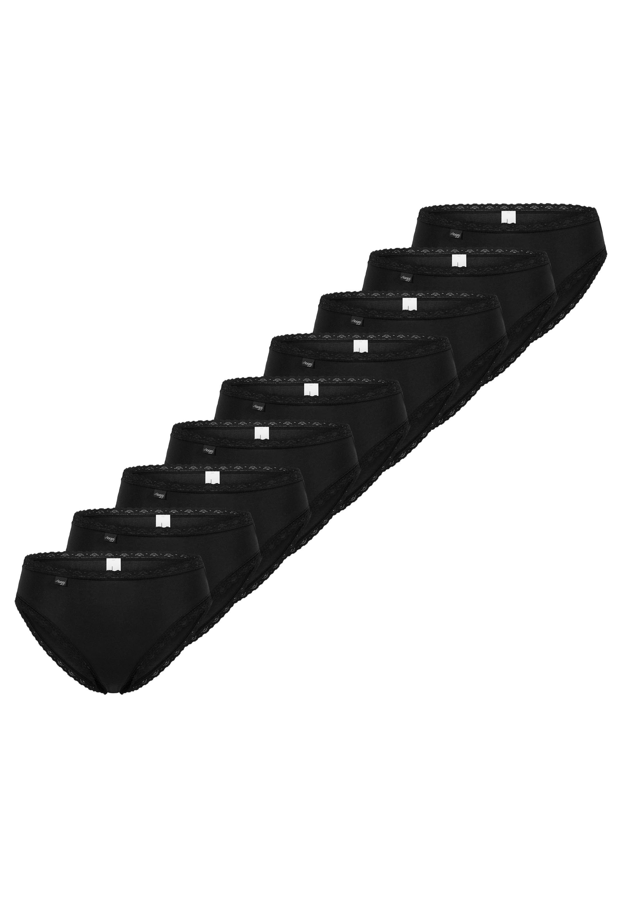Tai-Slip 9er Pack 24/7 Cotton Lace