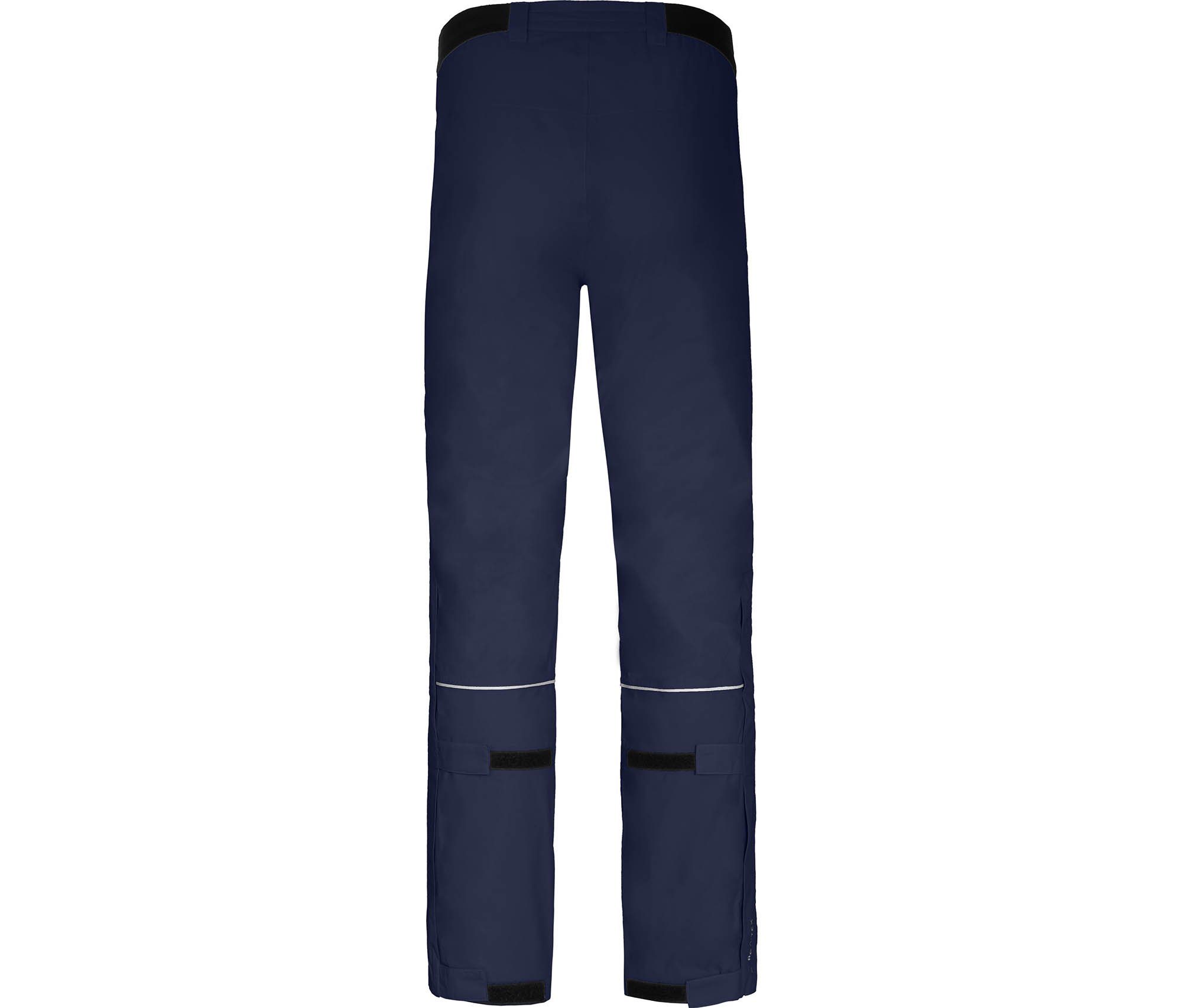 Bergson Regenhose VARKAUS Normalgrößen, Regenhose, (Über) Thermo blau wattiert, Wassersäule, 12000 peacoat leicht mm Herren