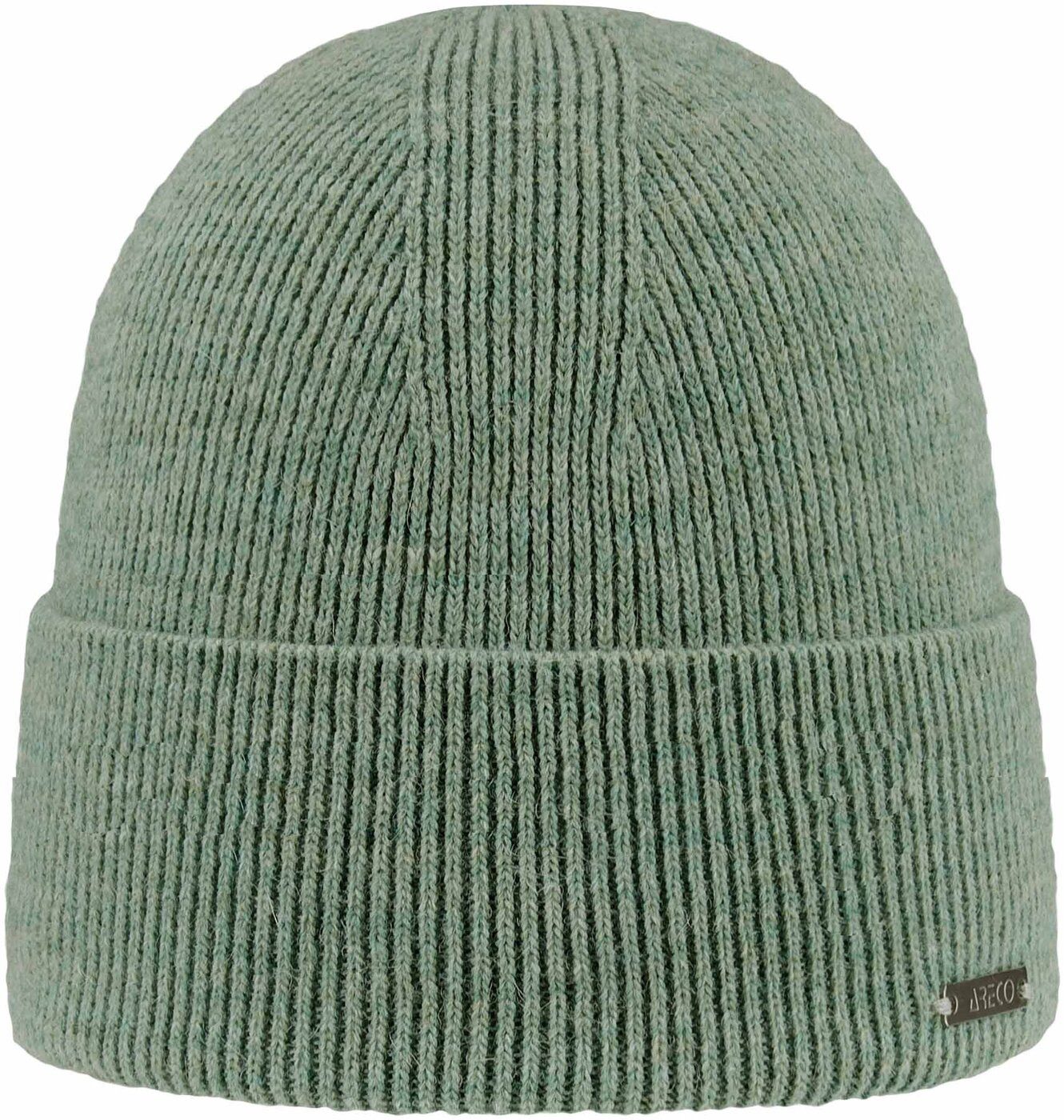 Areco Strickmütze Beanie LINDGRÜN