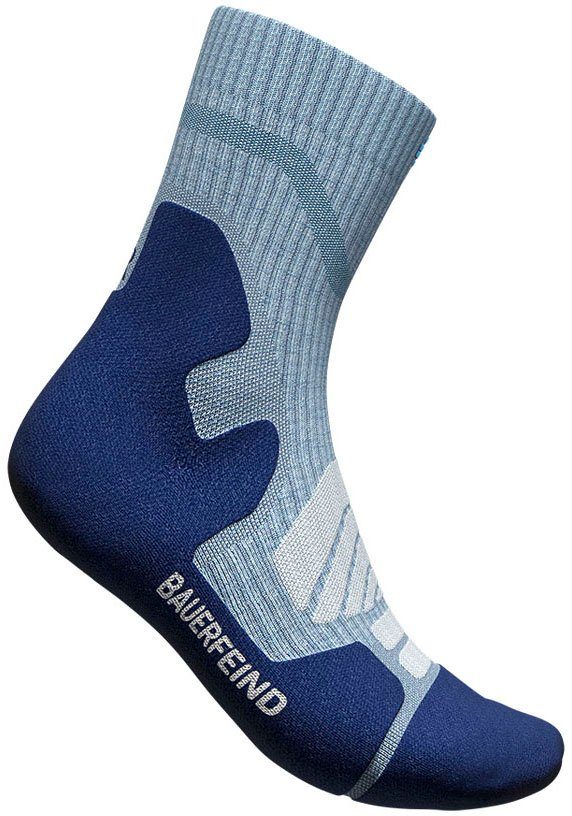 Cut sky Sportsocken Bauerfeind Merino Mid Outdoor blue Socks