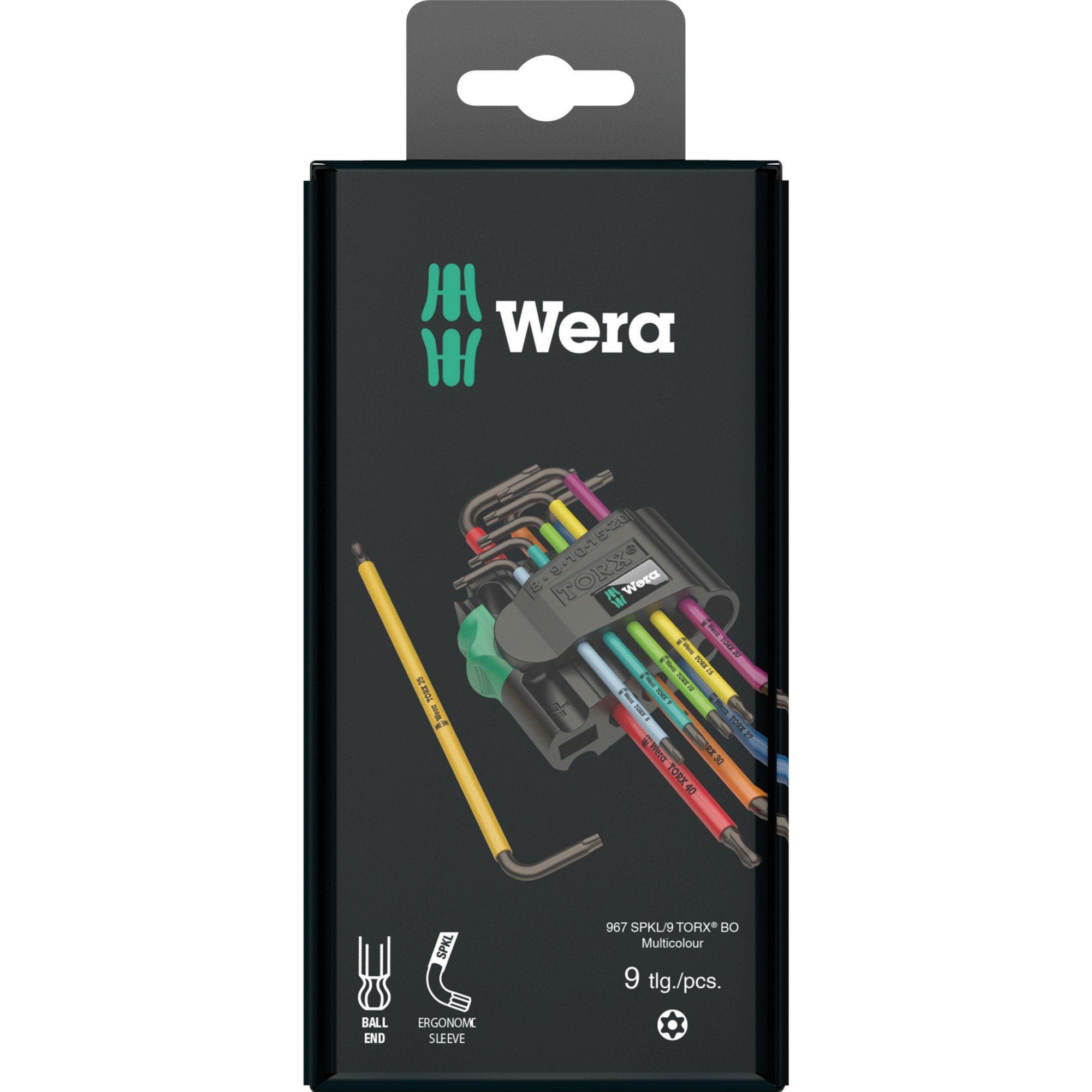 Wera Schraubendreher Wera SPKL/9 TORX Winkelschlüsselsatz 967