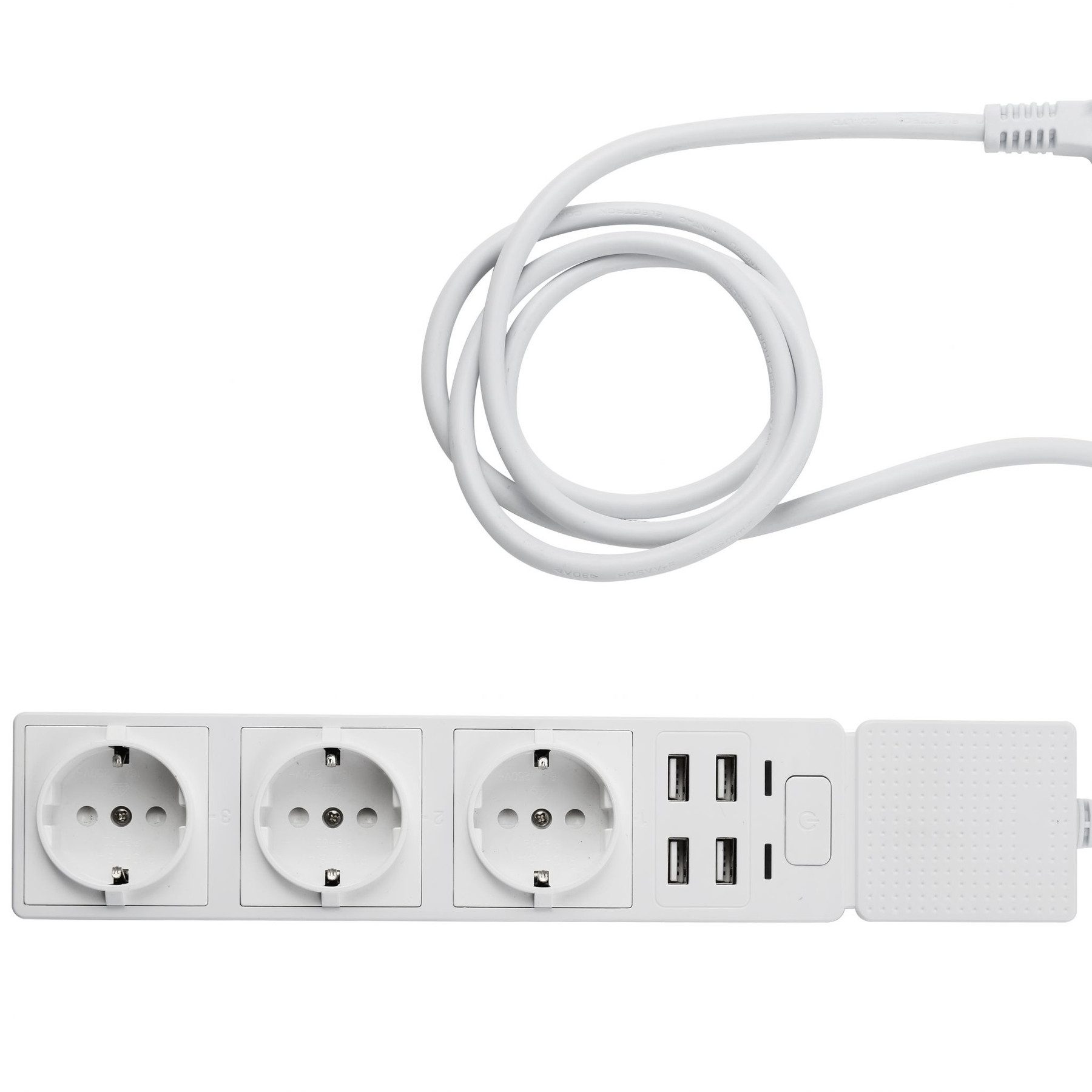 Edimax WLAN-Steckdosenleiste EDIMAX SMART WLAN-Steckdosenleiste SP-1123WT, 3-fach, 4x USB