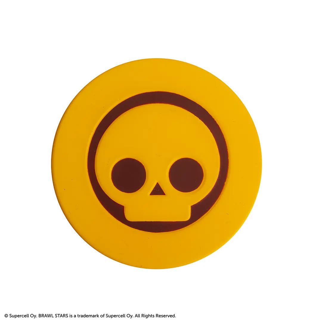 Cinereplicas Merchandise-Figur Squishy Coin: Brawl Stars Anti-Stress Figur