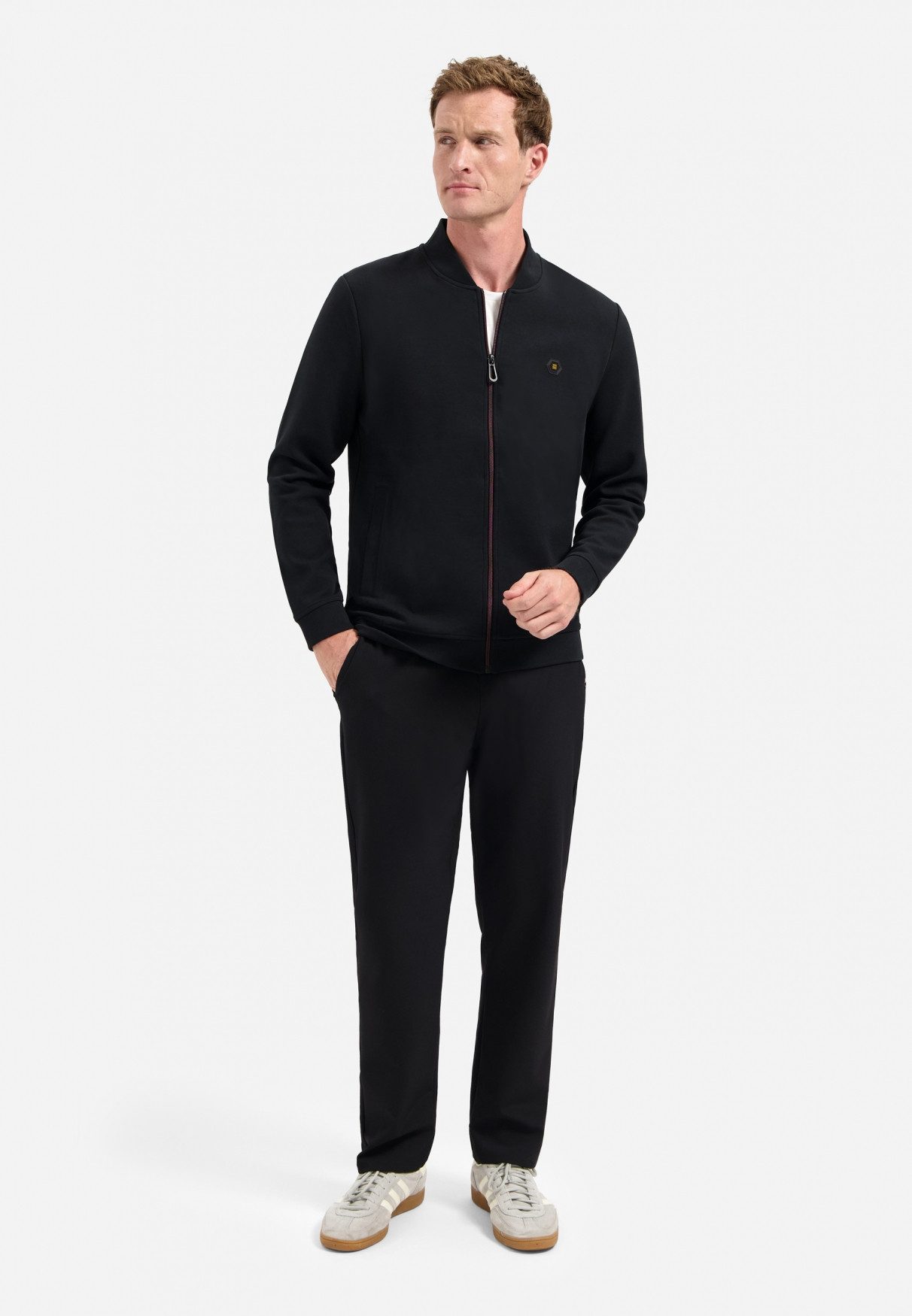 NO EXCESS Sweater No Excess Bomberweste von Timeless Basics