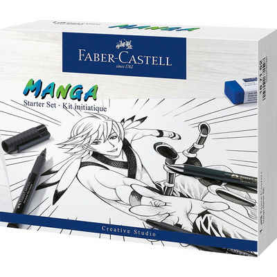 Faber-Castell Malstift PITT ARTIST Pens Tuschestift Manga Starterset