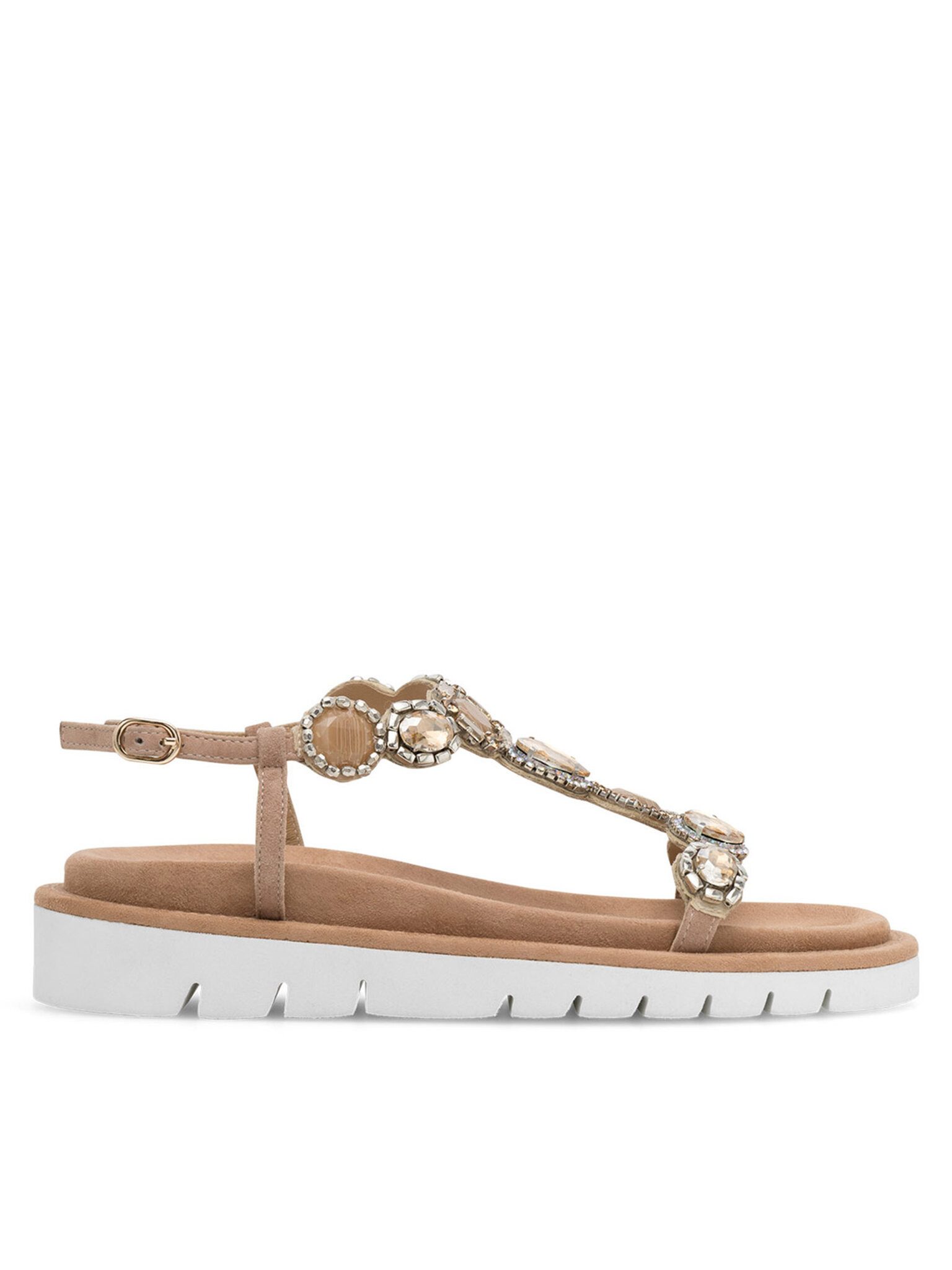 Eva Minge Eva Minge Сандалии Damen MATILDE-V1175-95 Beige Sandale