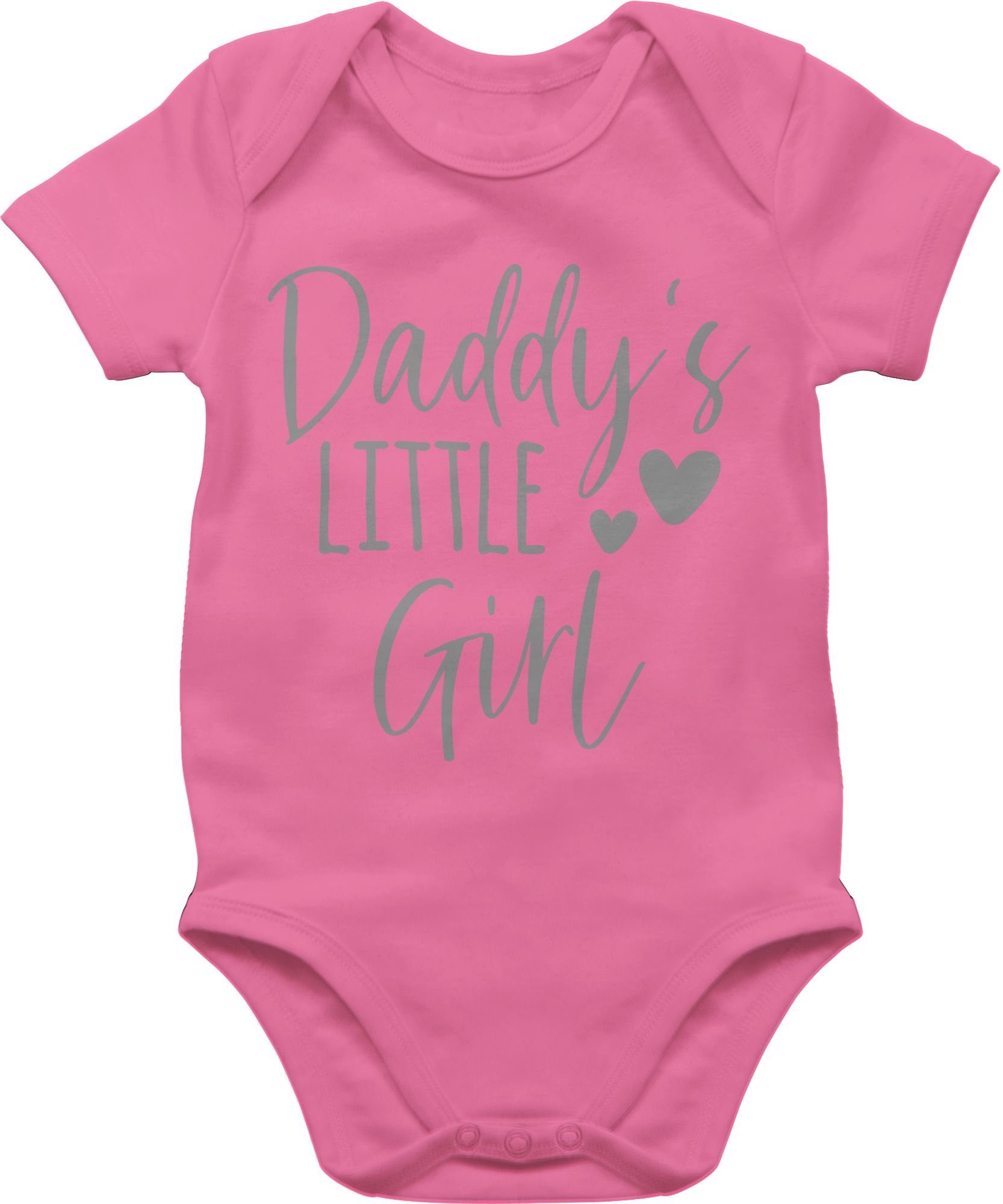 Shirtracer Shirtbody Daddy's little Girl I Papas kleines Mädchen Geschenk Vatertag Baby