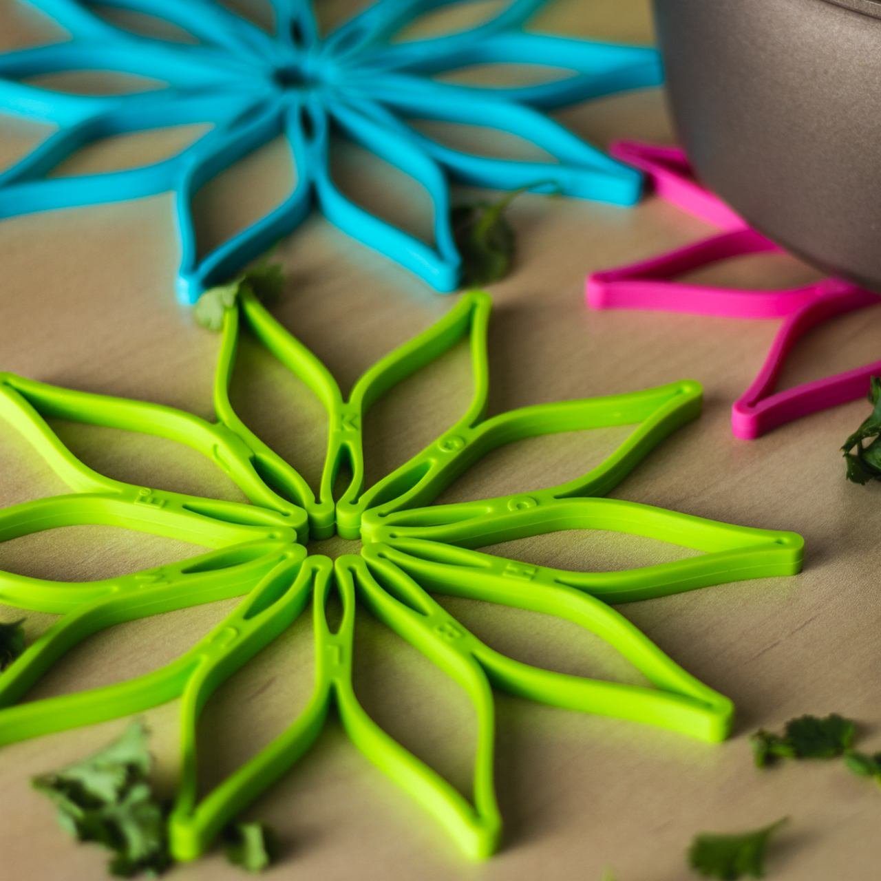 Kochblume Topfuntersetzer Vario, Hitzebeständig bis 230°