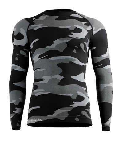 Stark Soul® Funktionsshirt »Thermo-Funktionshirt Langarm Camouflage, Outdoor-Ski Unterwäsche, Herren«