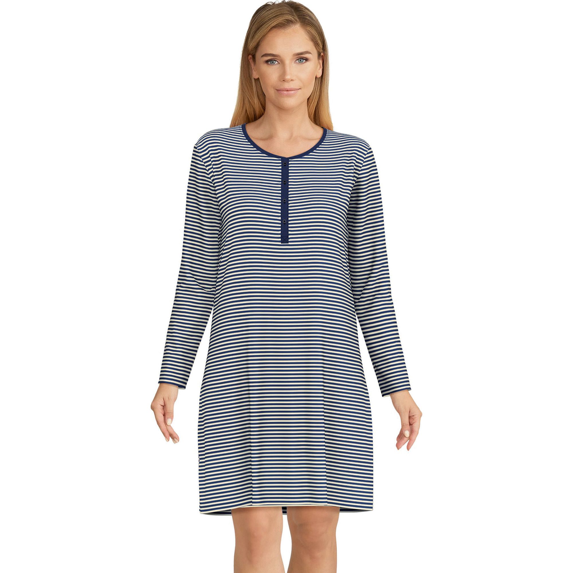 GÖTZBURG Nachthemd Damen-Nachthemd Single-Jersey Streifen günstig online kaufen