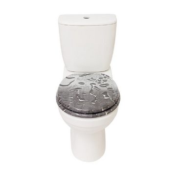 sainos WC-Sitz Toilettensitz mit Absenkautomatik, passend für viele handelsübliche WCs