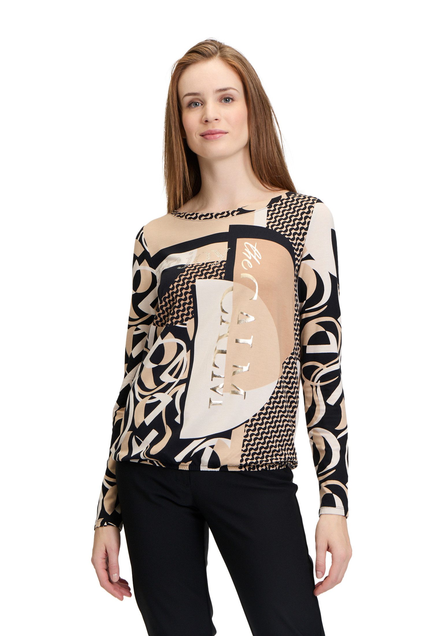 Kurzarmshirt Betty Barclay Casual-Shirt mit Gummizug