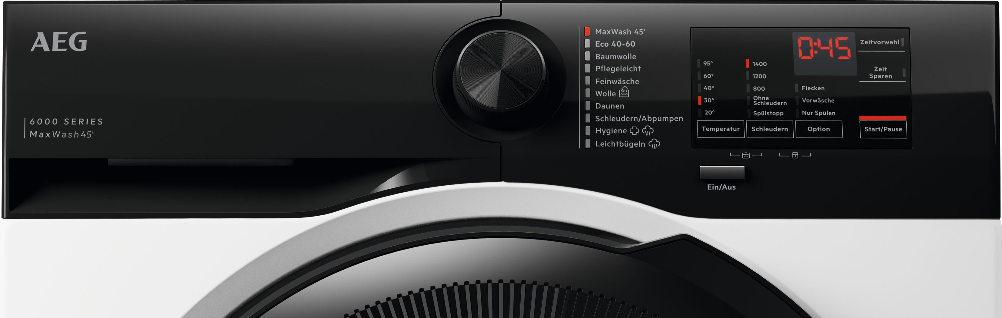 AEG Waschmaschine 6000 ProSense® LR6FE48FL, 8 kg, 1400 U/min