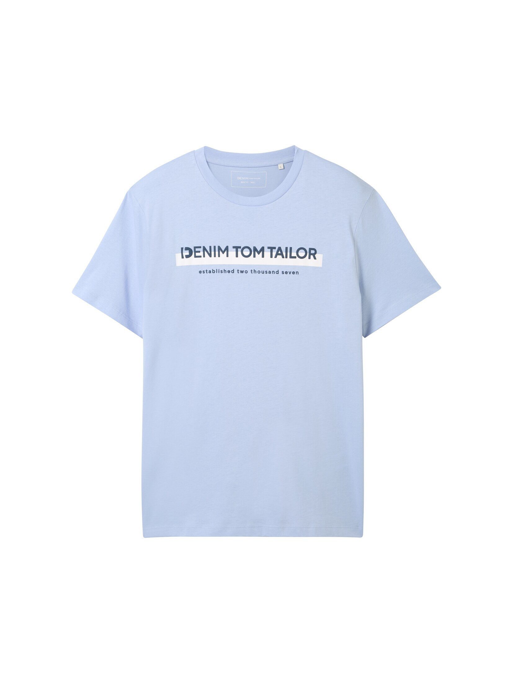 TOM TAILOR Denim T-Shirt T-Shirt T-Shirt mit Logo-Print günstig online kaufen