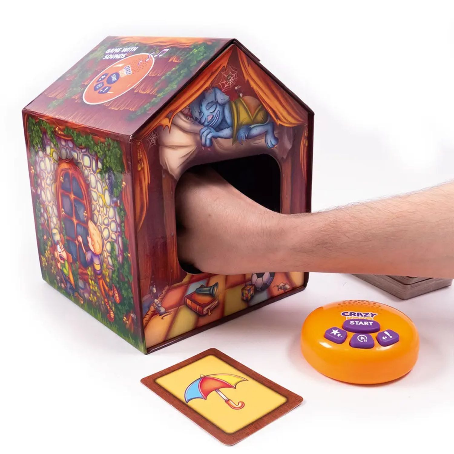 Käfer Spiel Lernspiel Roter Käfer mit Soundmodul Der Monster-Dieb RK1220-03