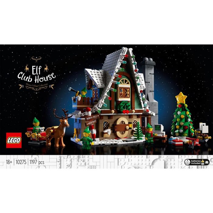 LEGO® Konstruktionsspielsteine LEGO 10275 Icons Elfen-Klubhaus (Set)