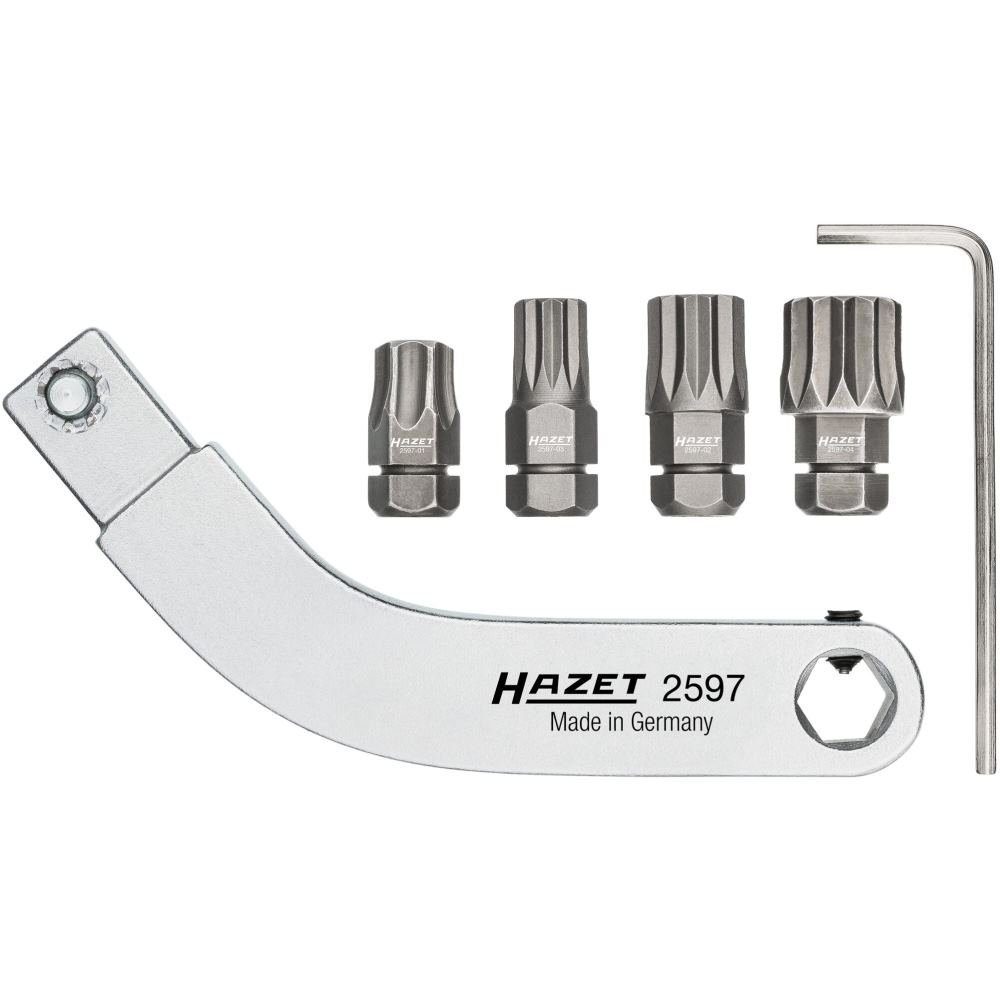 HAZET Bit-Set 2597-2/5 Tür-Scharnier-Bit-Satz