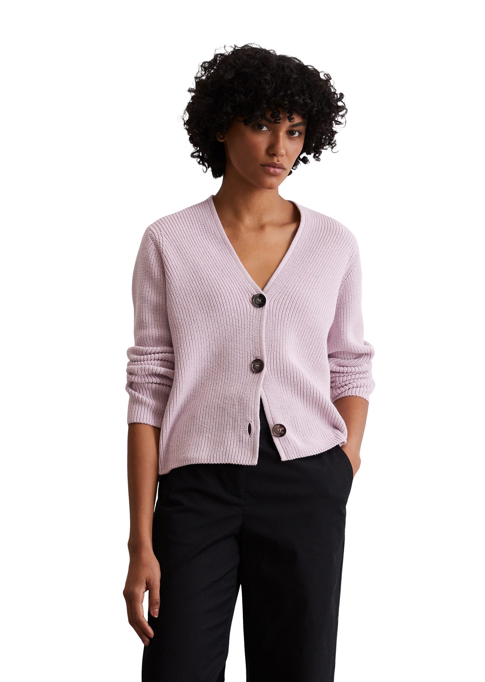 Cardigan aus Heavy-Weight-Organic-Cotton