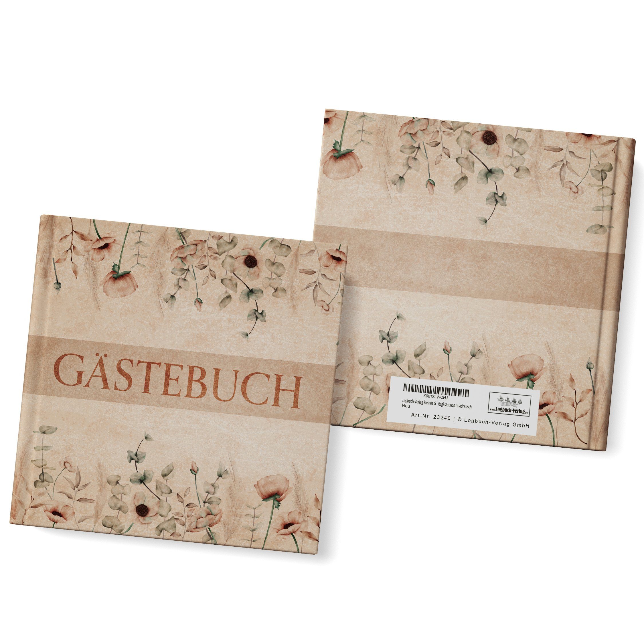 15 cm x Hochzeit kleines boho Gästebuch Tagebuch & Feste 15 Logbuch-Verlag