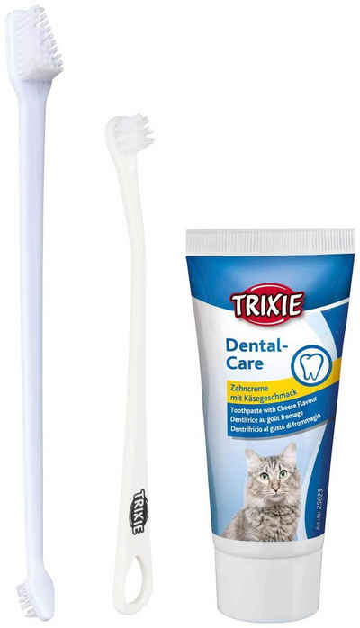 TRIXIE Tier-Zahnpflegeset, für Katzen, 3-tlg.