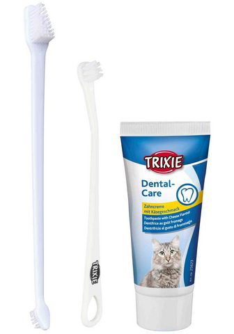 TRIXIE Tier-Zahnpflegeset dėl Katzen 3 vnt.